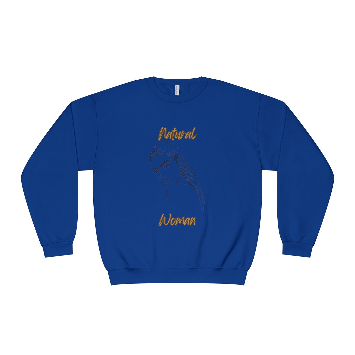 Natural Woman The Stare (BL) Crewneck Sweatshirt