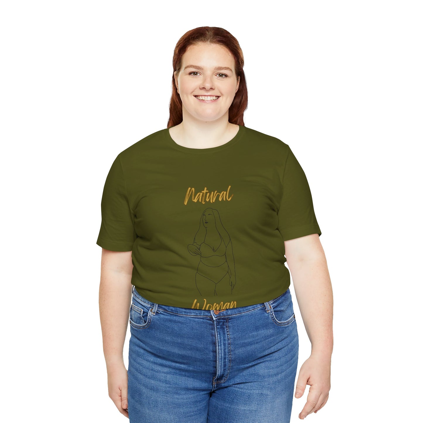 Natural Woman Full Beauty (BL) Short Sleeve T-Shirt