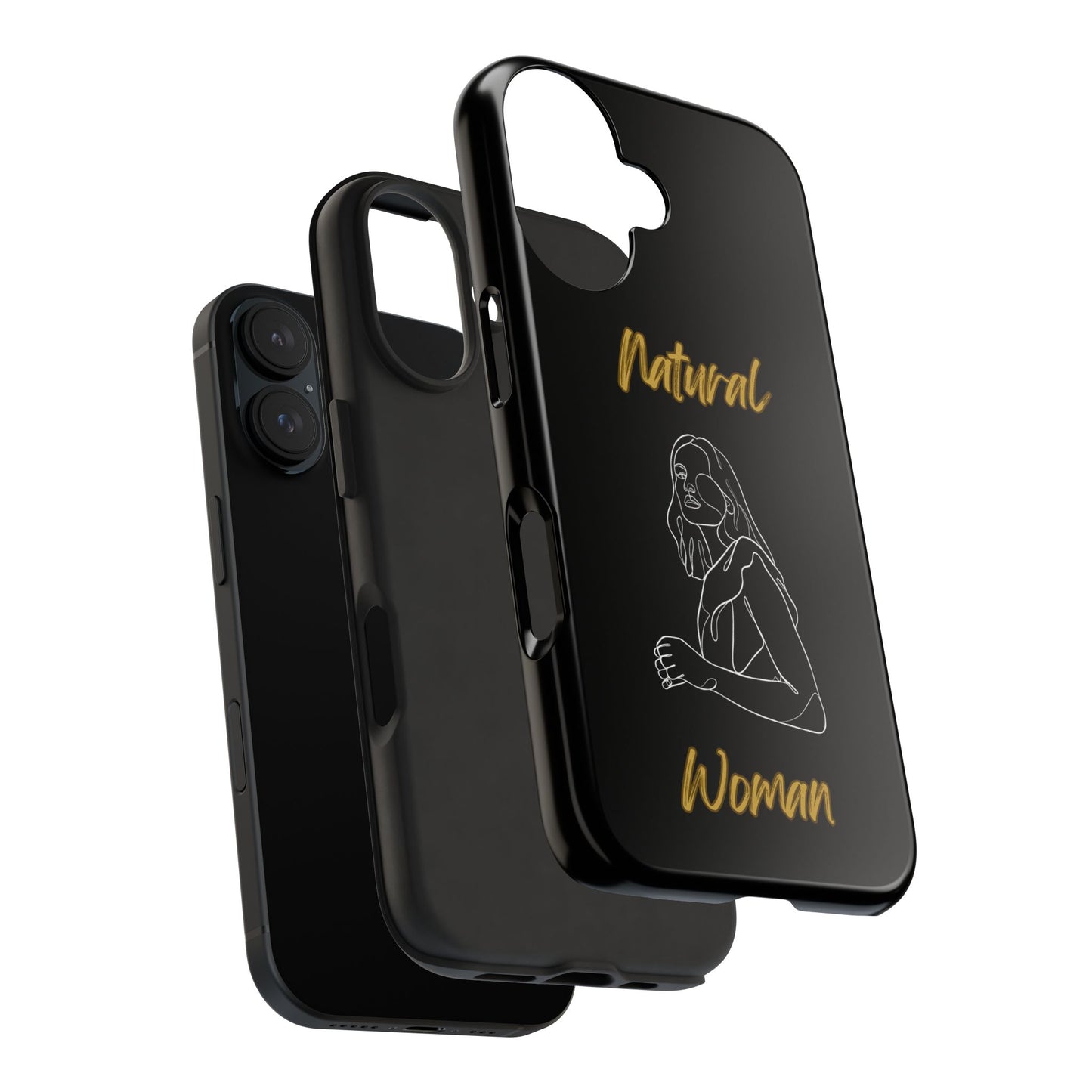Natural Woman Care Free (WL)Tough Phone Cases BLACK