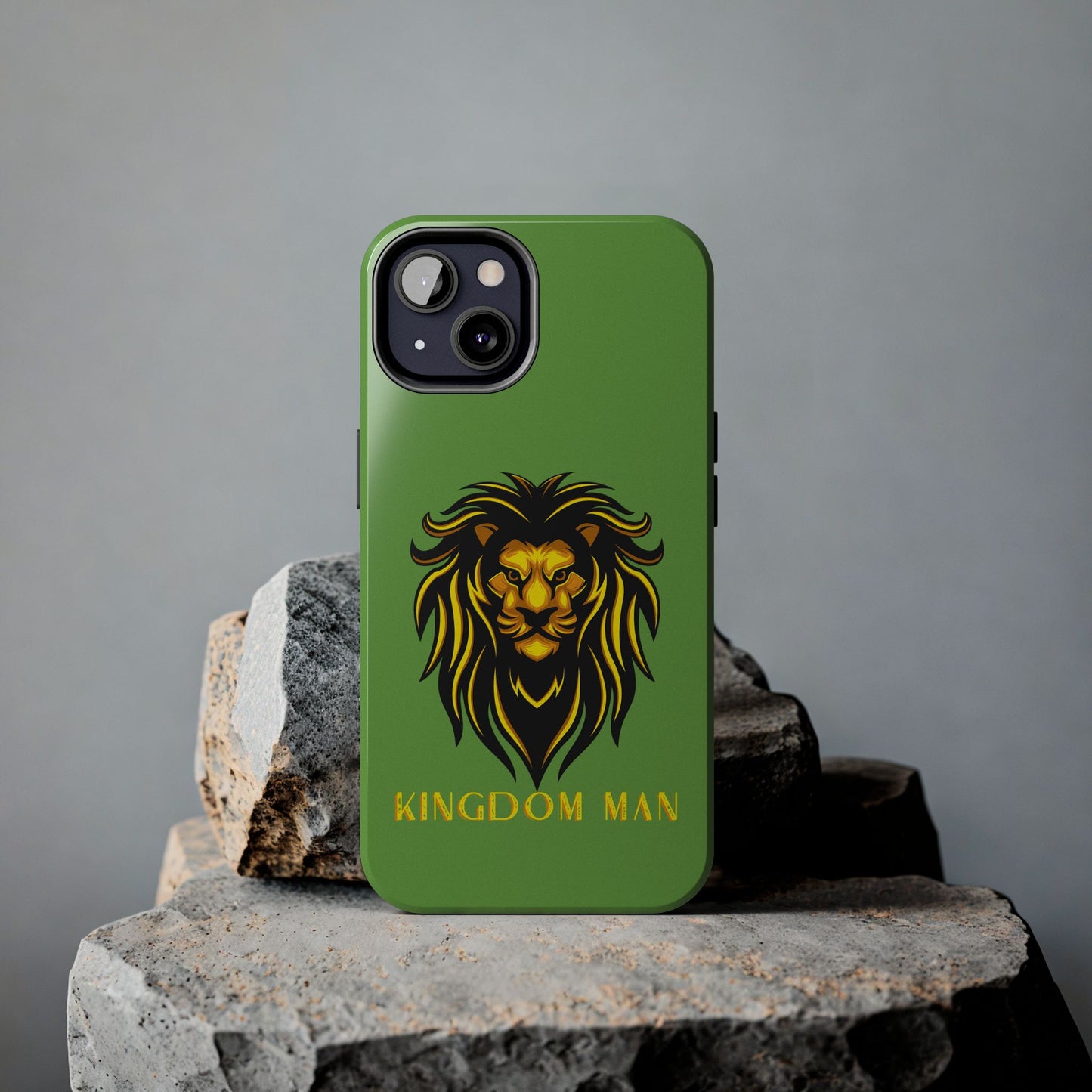 Kingdom Man (Gold Label) Tough Phone Case GREEN