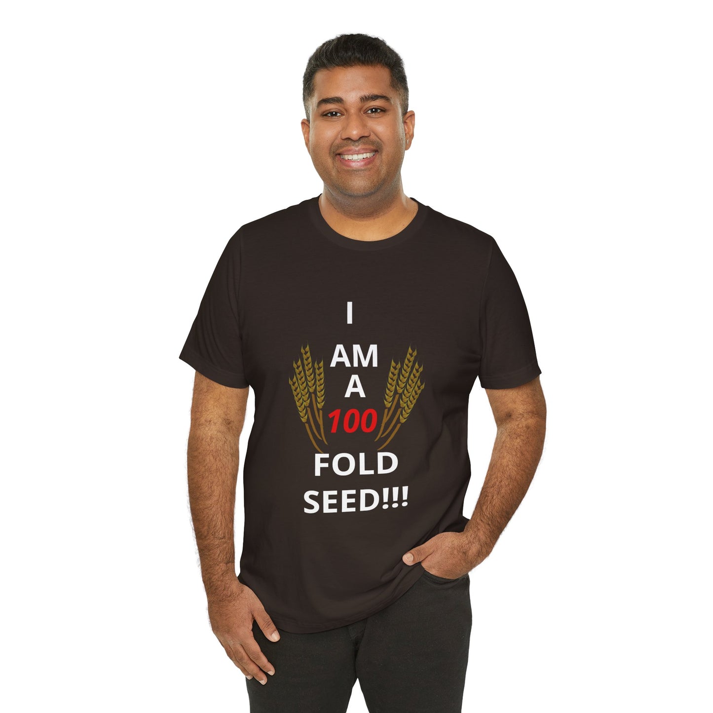 100 Fold Seed (WL)Unisex Jersey Short Sleeve T-Shirt