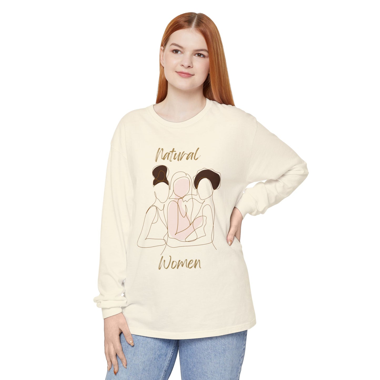 Natural Women Friends (WL) Long Sleeve T-Shirt