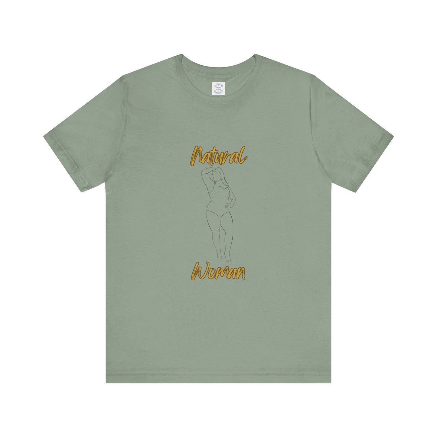 Natural Woman Looking Good (BL) Short Sleeve T-Shirt