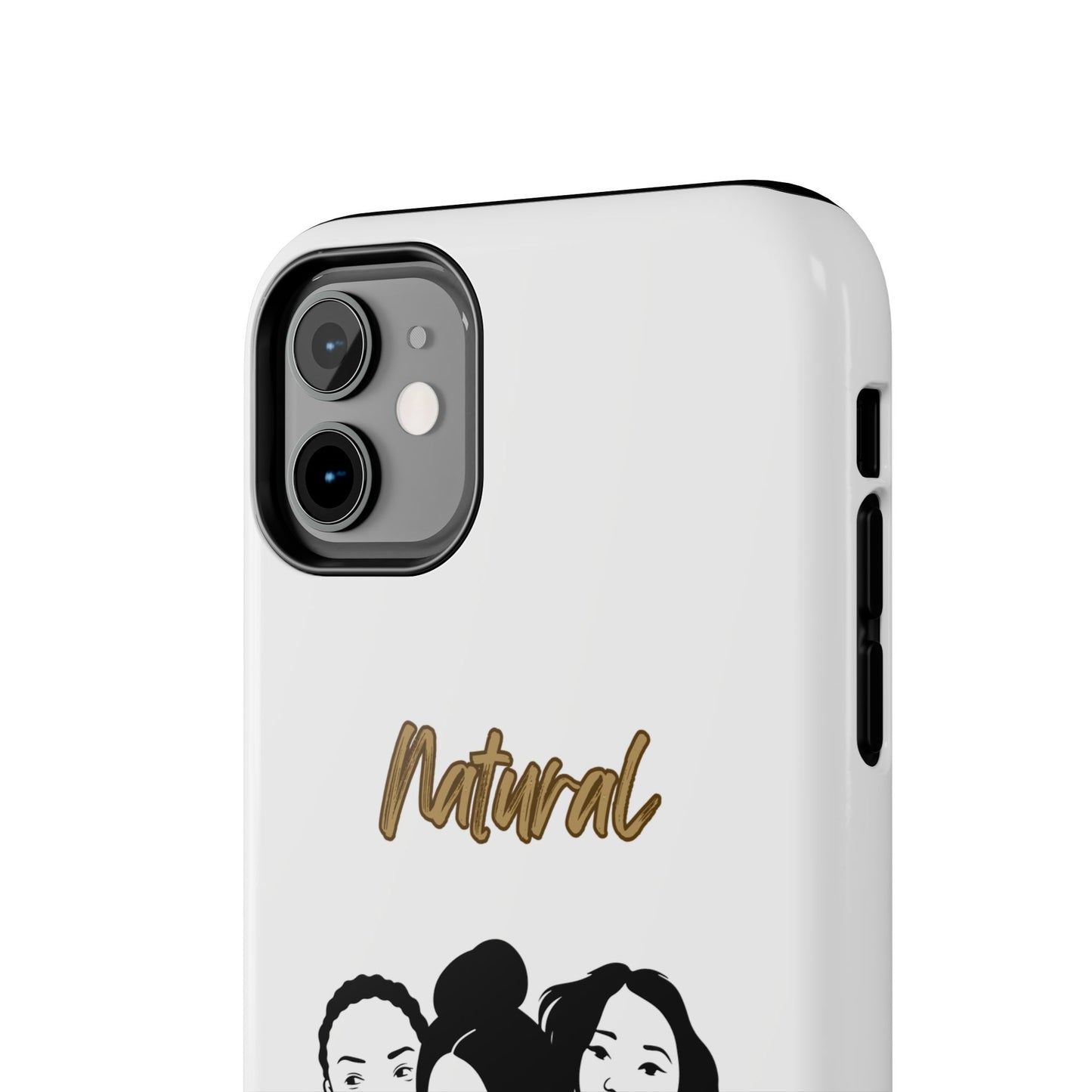 Natural Women Laughing Friends (BL)Tough Phone Cases WHITE