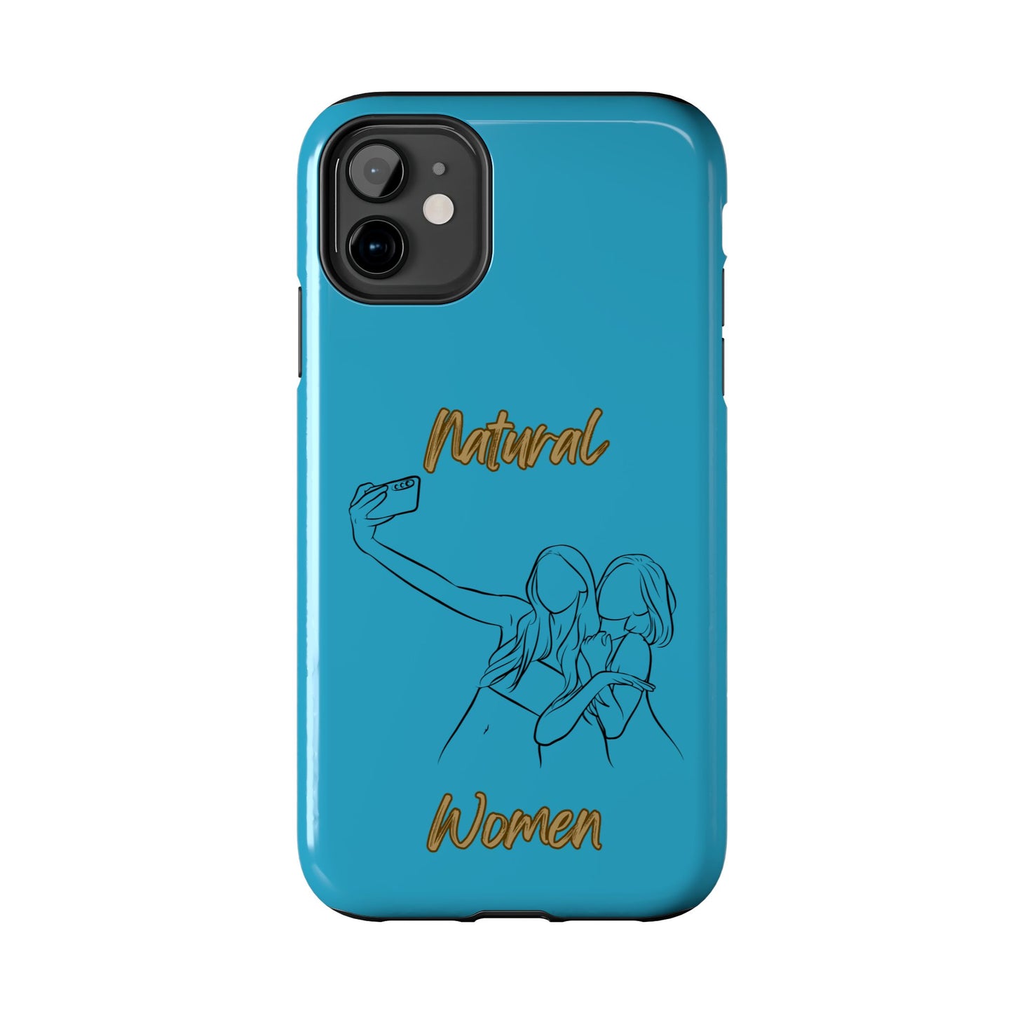 Natural Woman Friends Selfie (BL)Tough Phone Cases TURQOISE