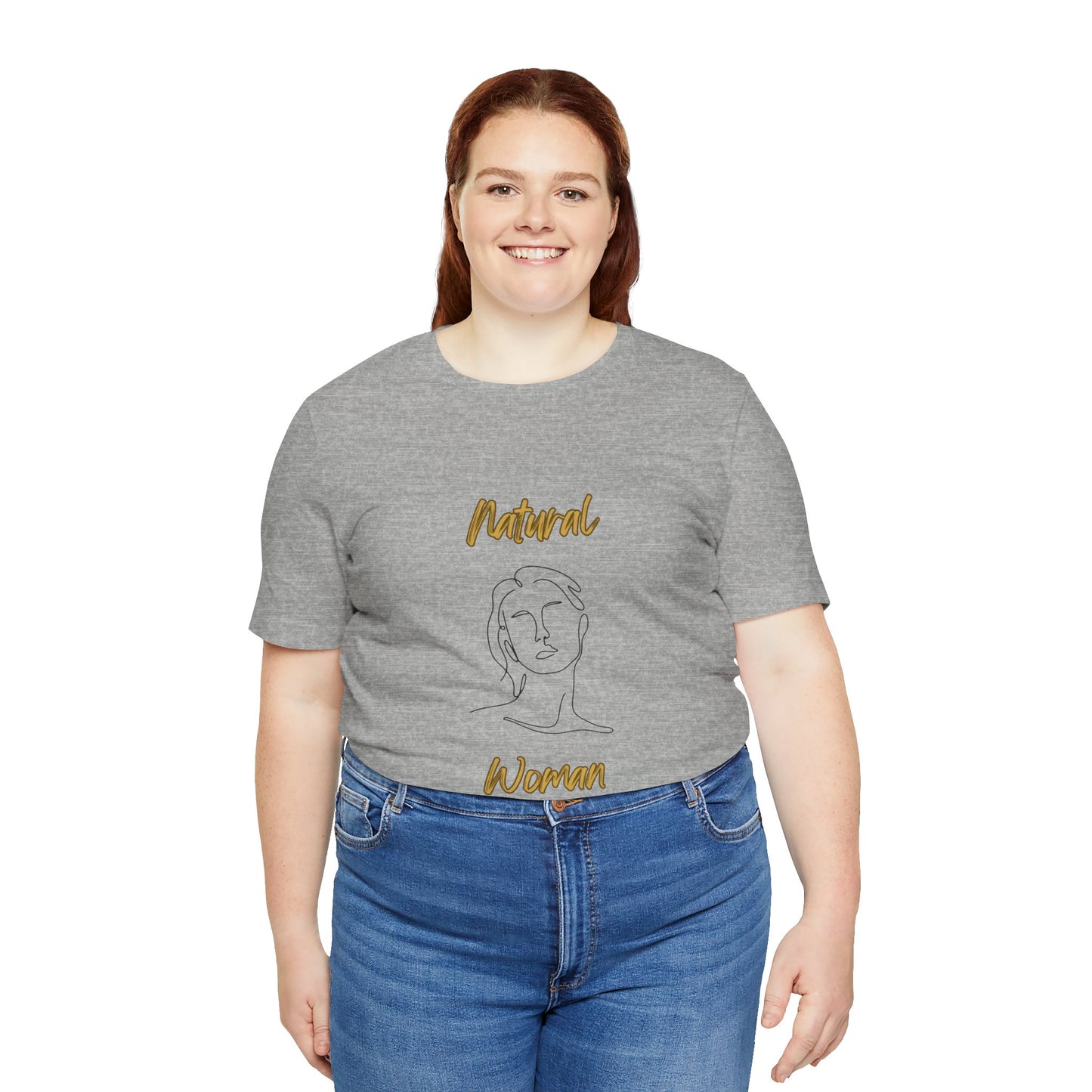 Natural Woman Hello (BL) Short Sleeve T-Shirt