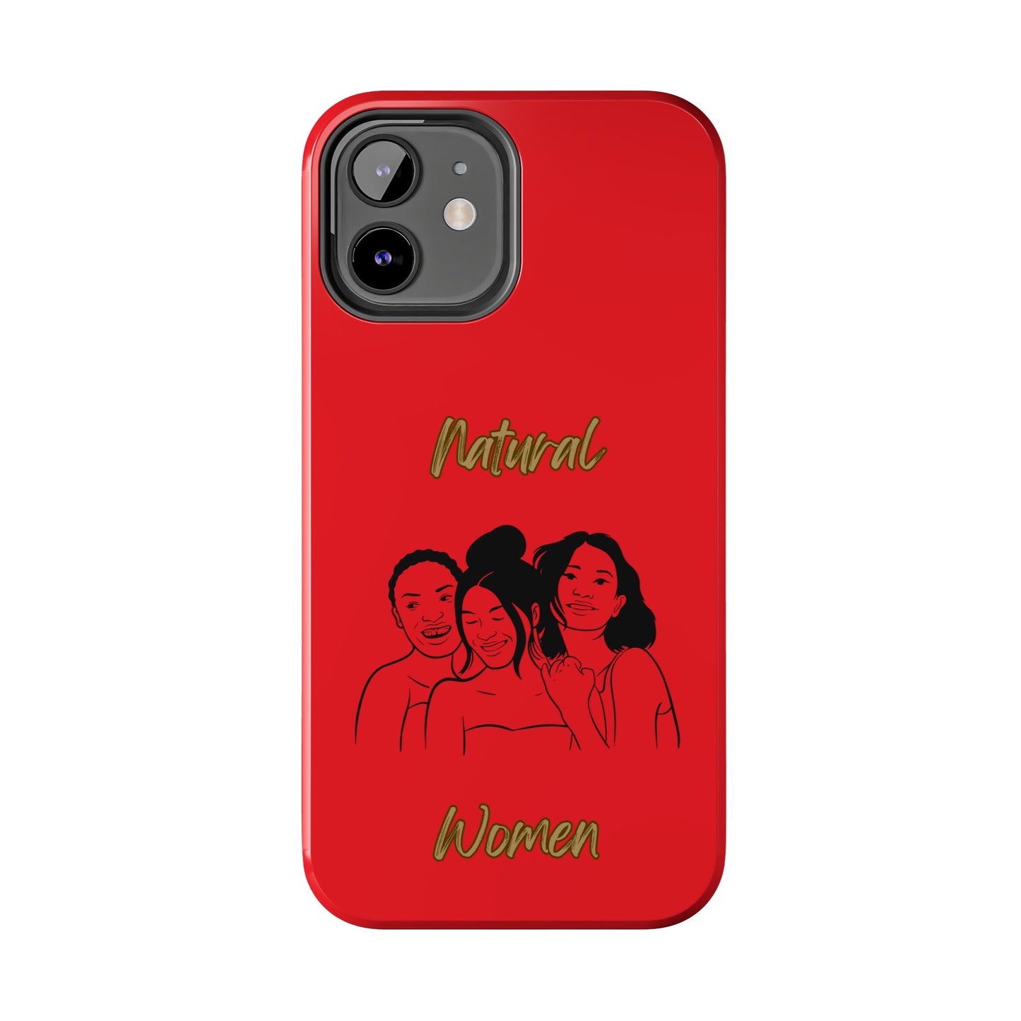 Natural Women Laughing Friends (BL)Tough Phone Cases RED