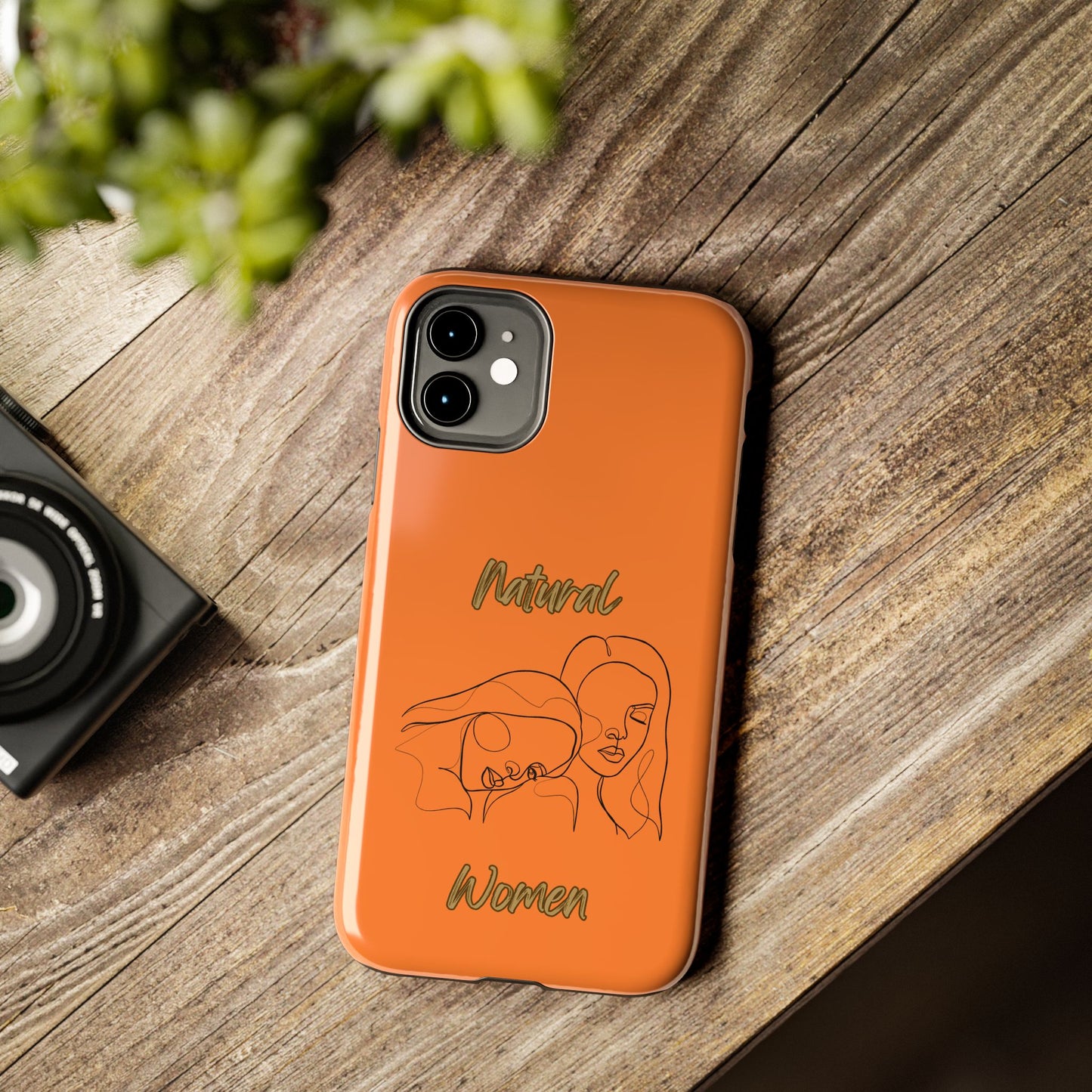 Natural Woman Sisters (BL)Tough Phone Cases ORANGE