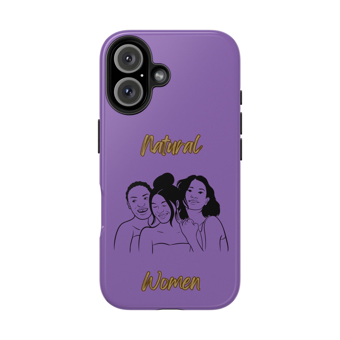 Natural Women Laughing Friends (BL)Tough Phone Cases LIGHT PURPLE