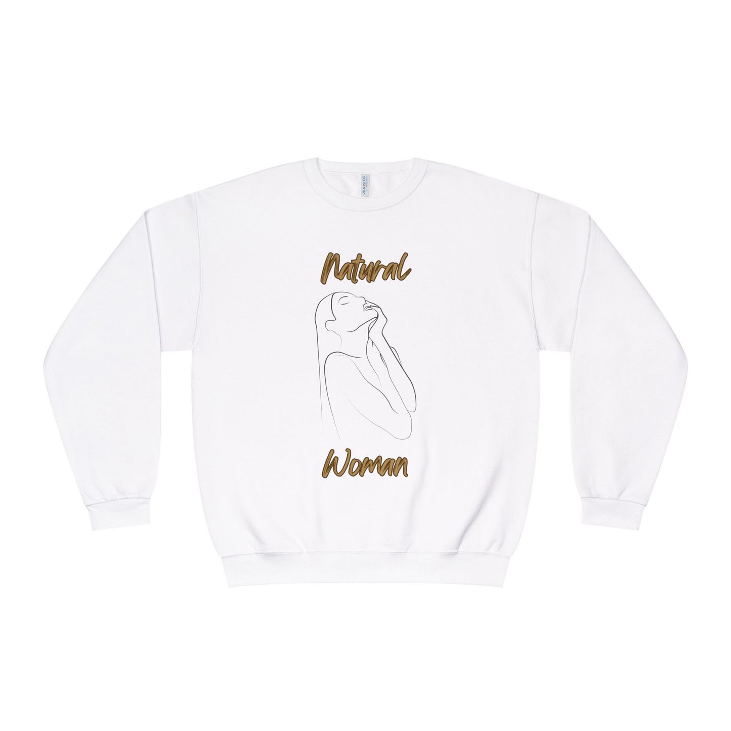 Natural Woman Thank You (BL) Crewneck Sweatshirt