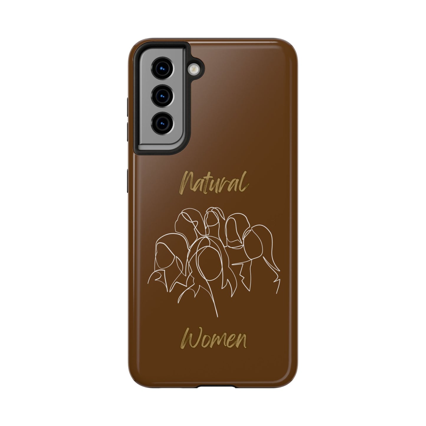 Natural Women Professionals (WL)Tough Phone Cases BROWN