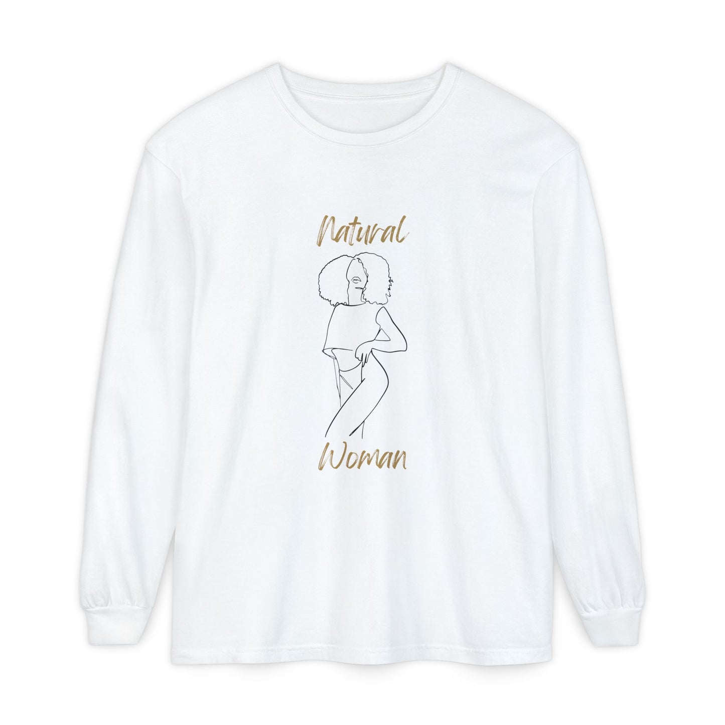 Natural Woman Pose (BL) Long Sleeve T-Shirt