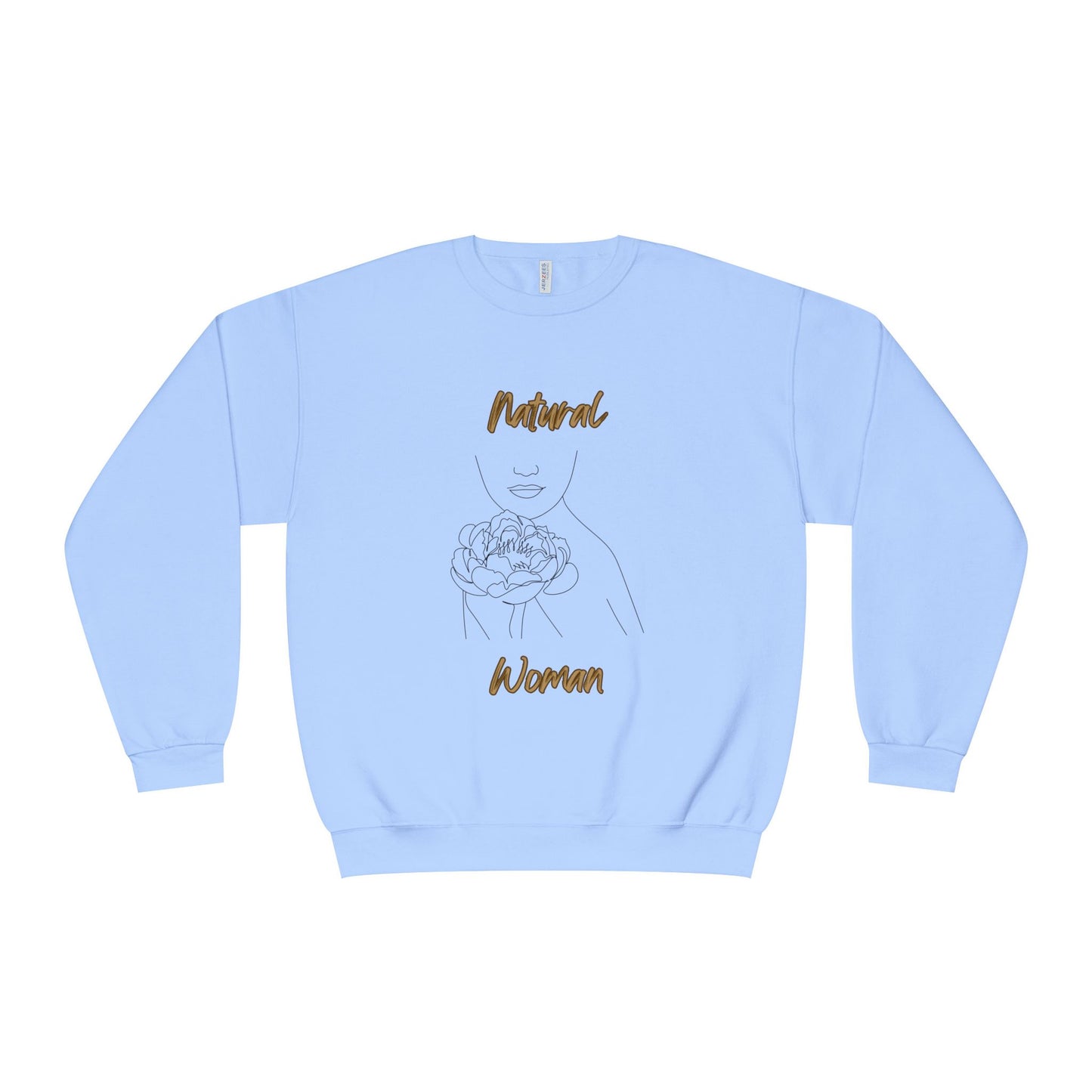 Natural Woman Kissed Flower (BL) Crewneck Sweatshirt