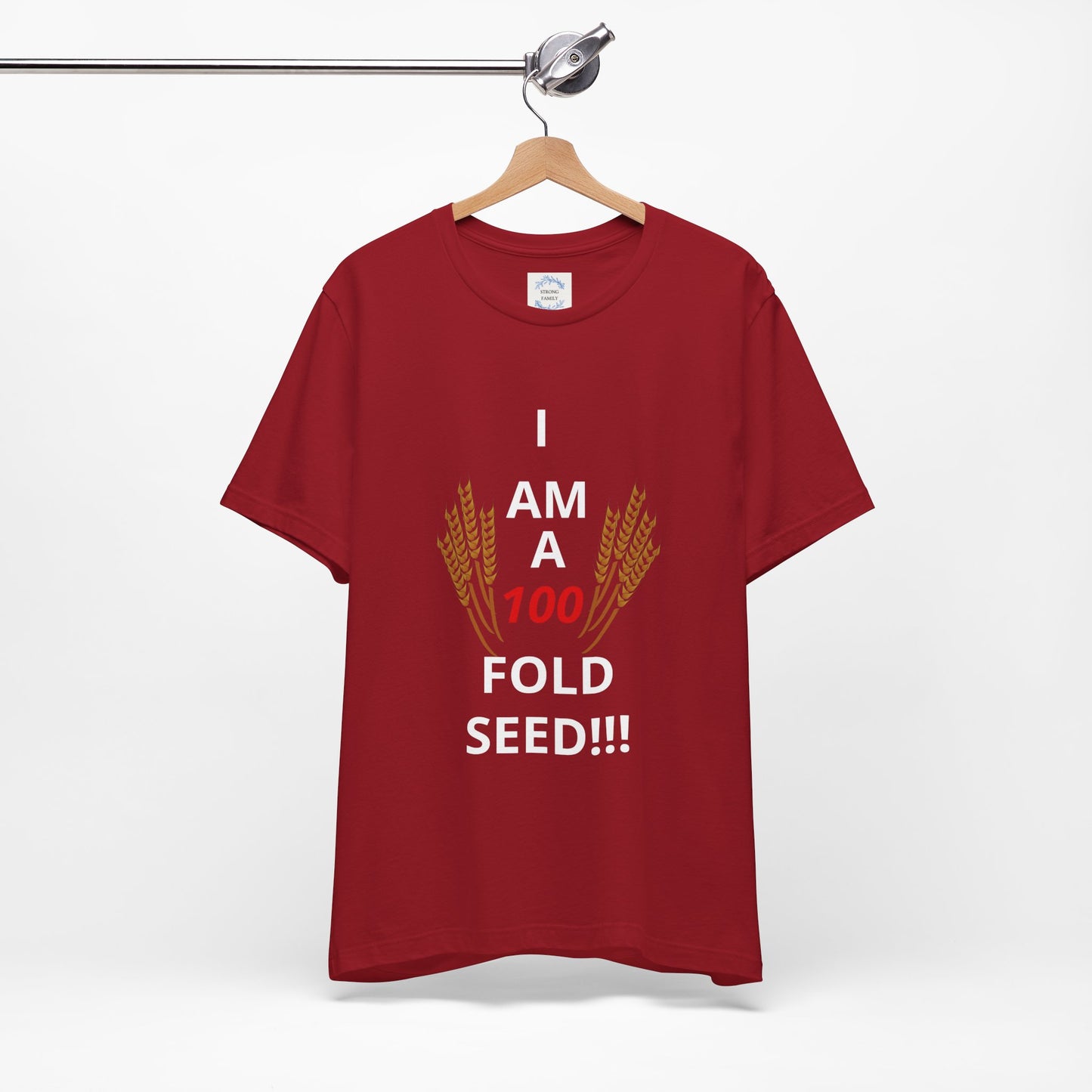 100 Fold Seed (WL)Unisex Jersey Short Sleeve T-Shirt