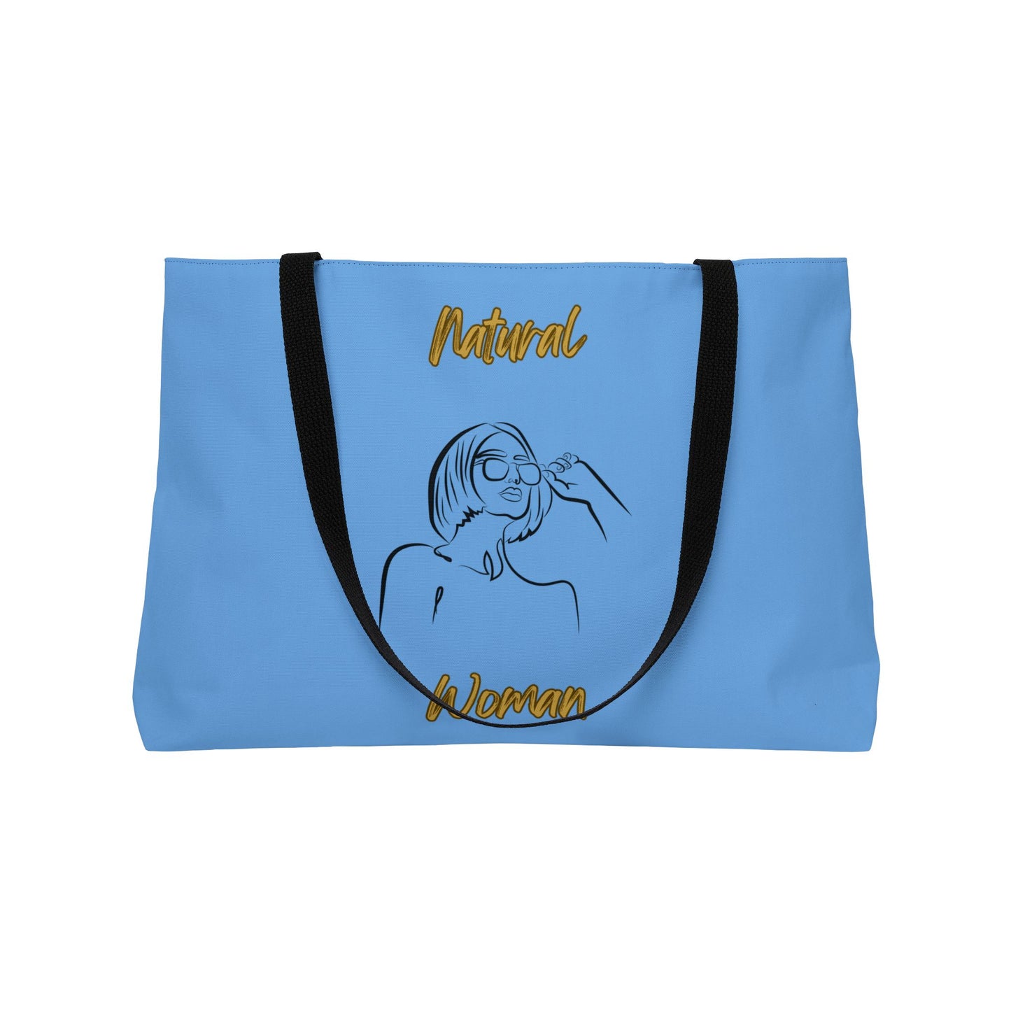 Natural Woman Bright Future (BL) Weekender Tote Bag LIGHT BLUE