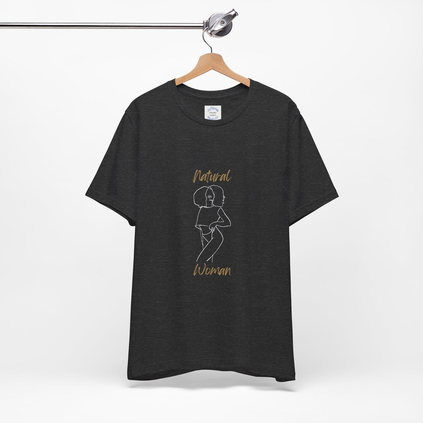 Natural Woman Pose (WL) Short Sleeve T-Shirt