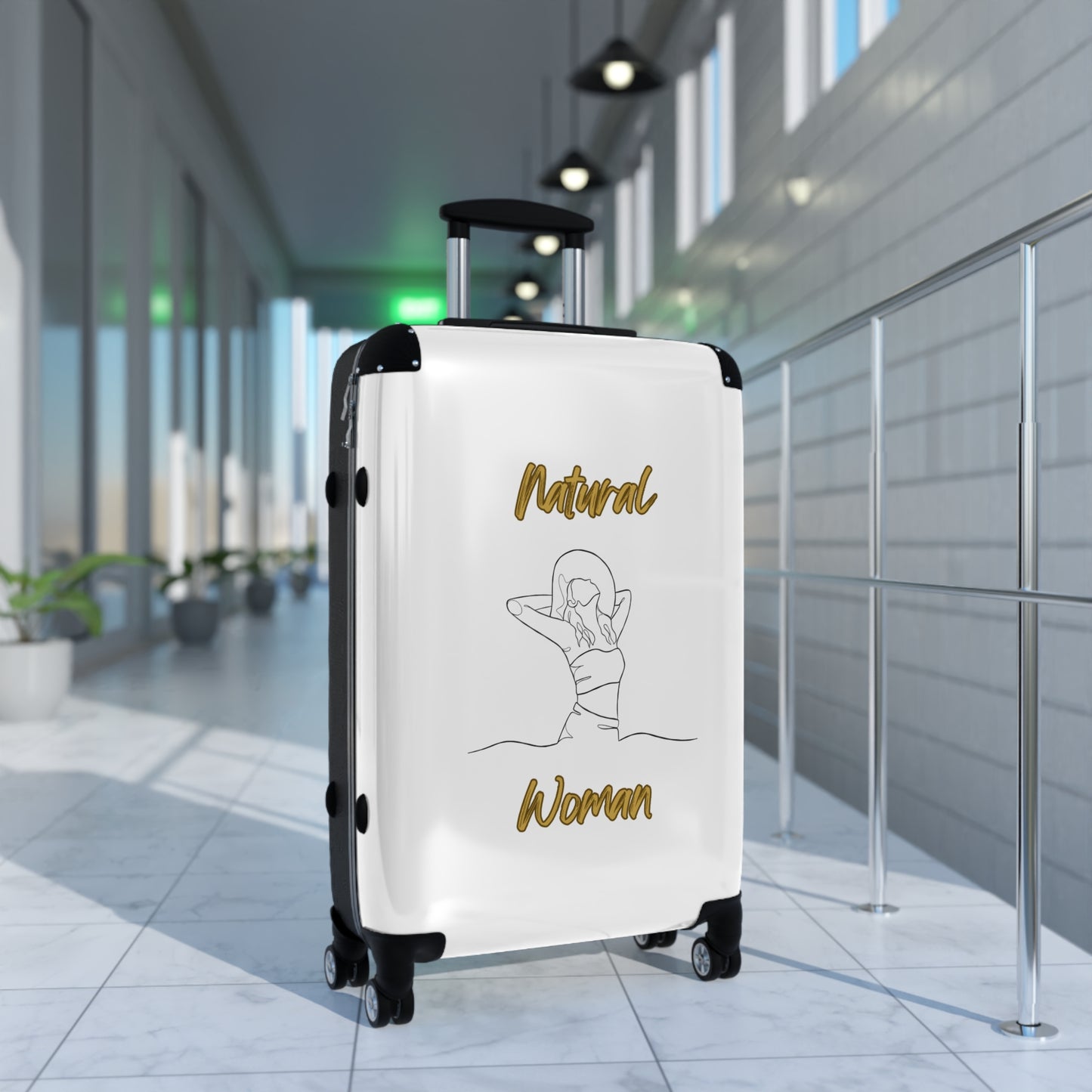 Natural Woman Sun Fun (BL) Suitcase WHITE