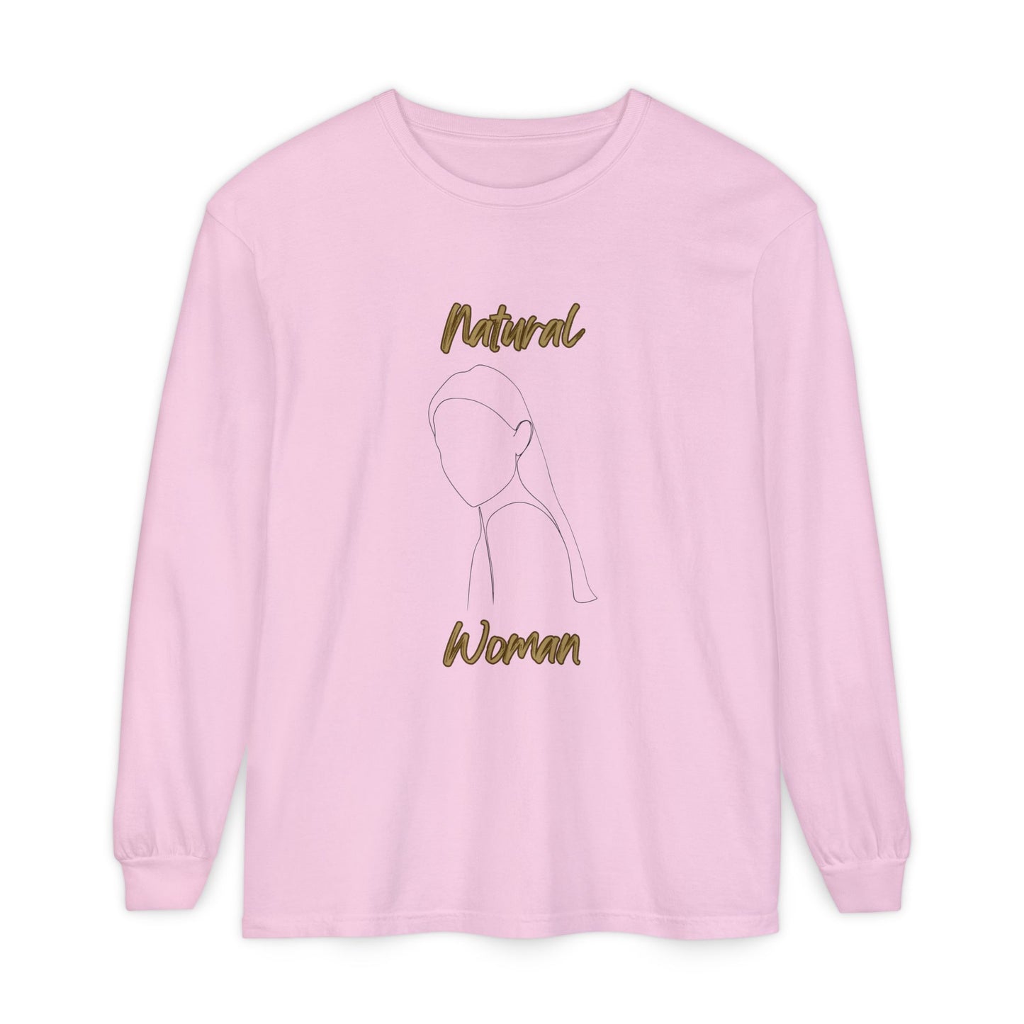 Natural Woman Tilted Look (BL) Long Sleeve T-Shirt