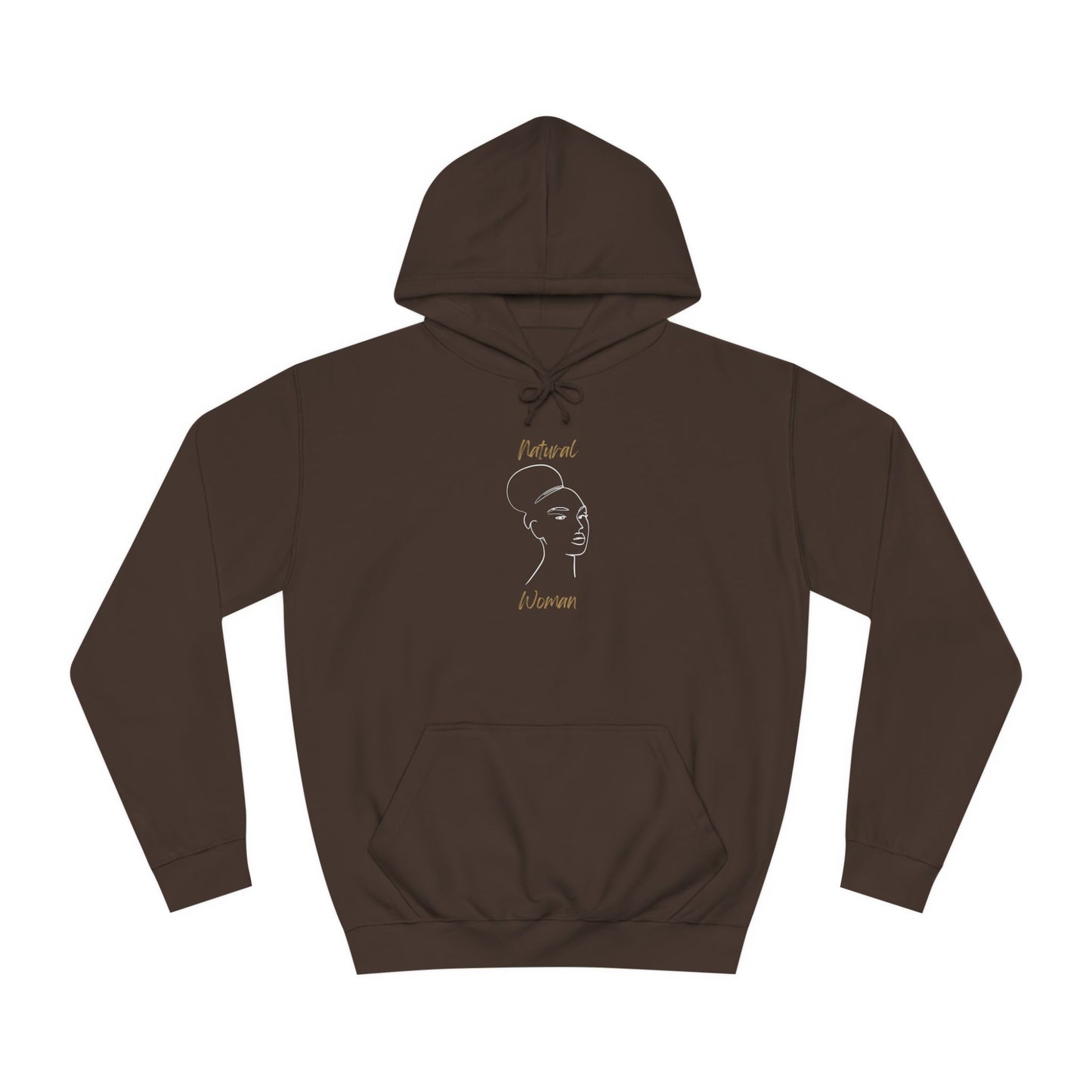 Natural Woman Hair Up (WL) Hoodie