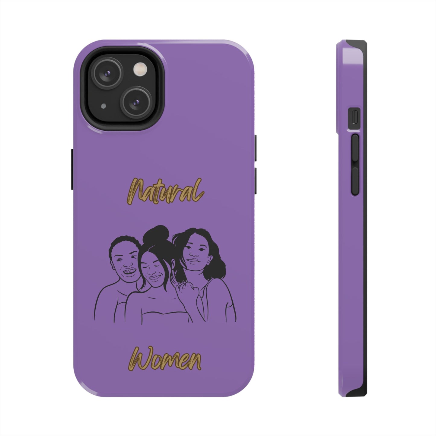 Natural Women Laughing Friends (BL)Tough Phone Cases LIGHT PURPLE