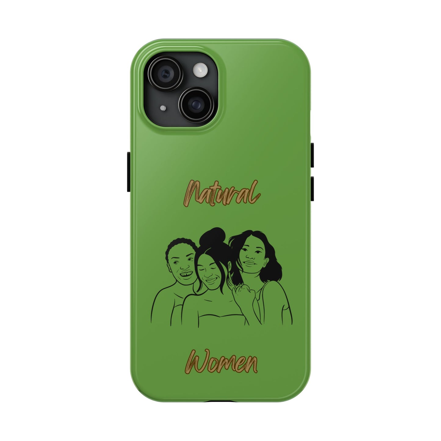 Natural Women Laughing Friends (BL)Tough Phone Cases GREEN