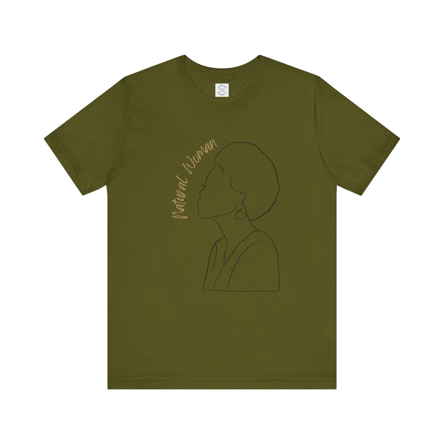 Natural Woman Sm Fro (BL) Short Sleeve T-Shirt