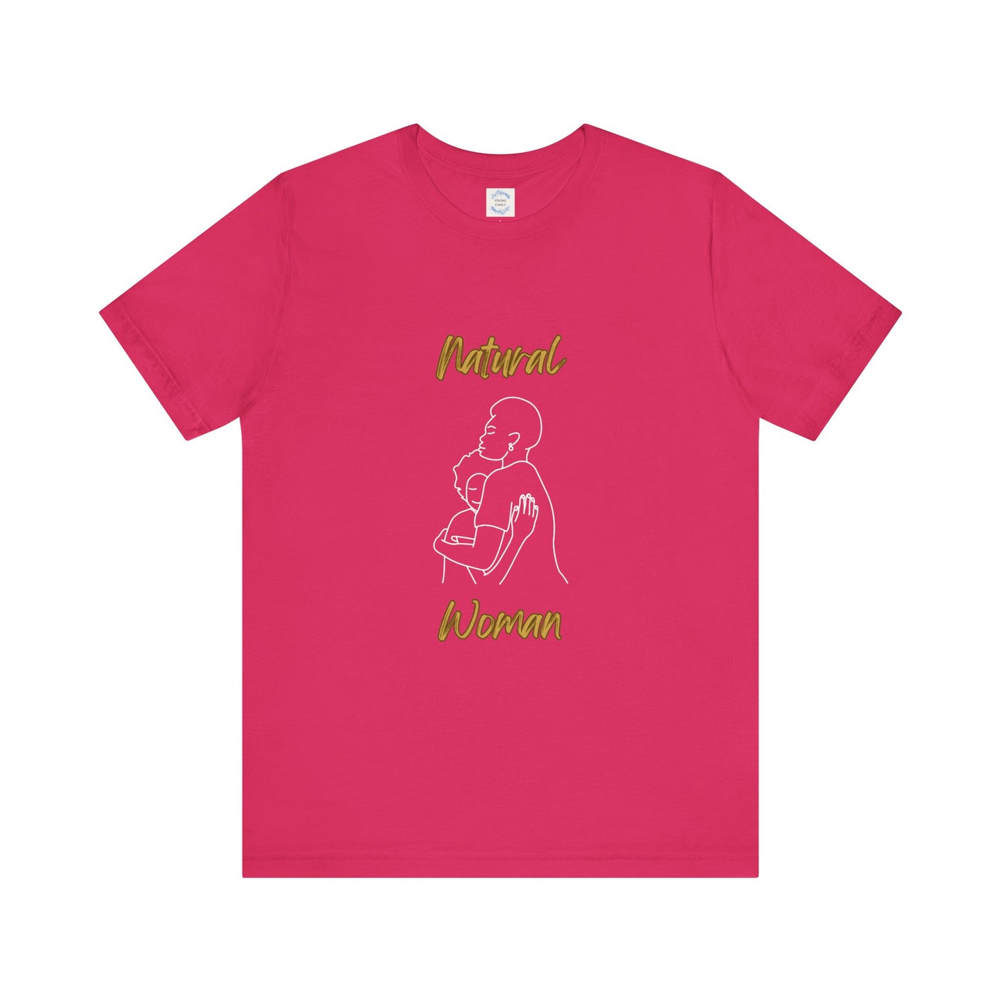 Natural Woman Safe With Momma (WL) Short Sleeve T-Shirt