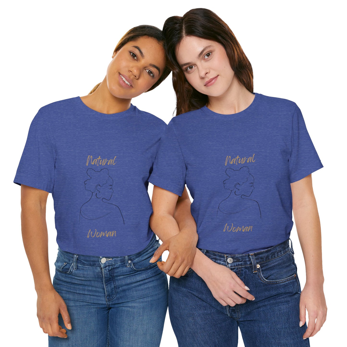 Natural Woman Twists (BL) Short Sleeve T-Shirt