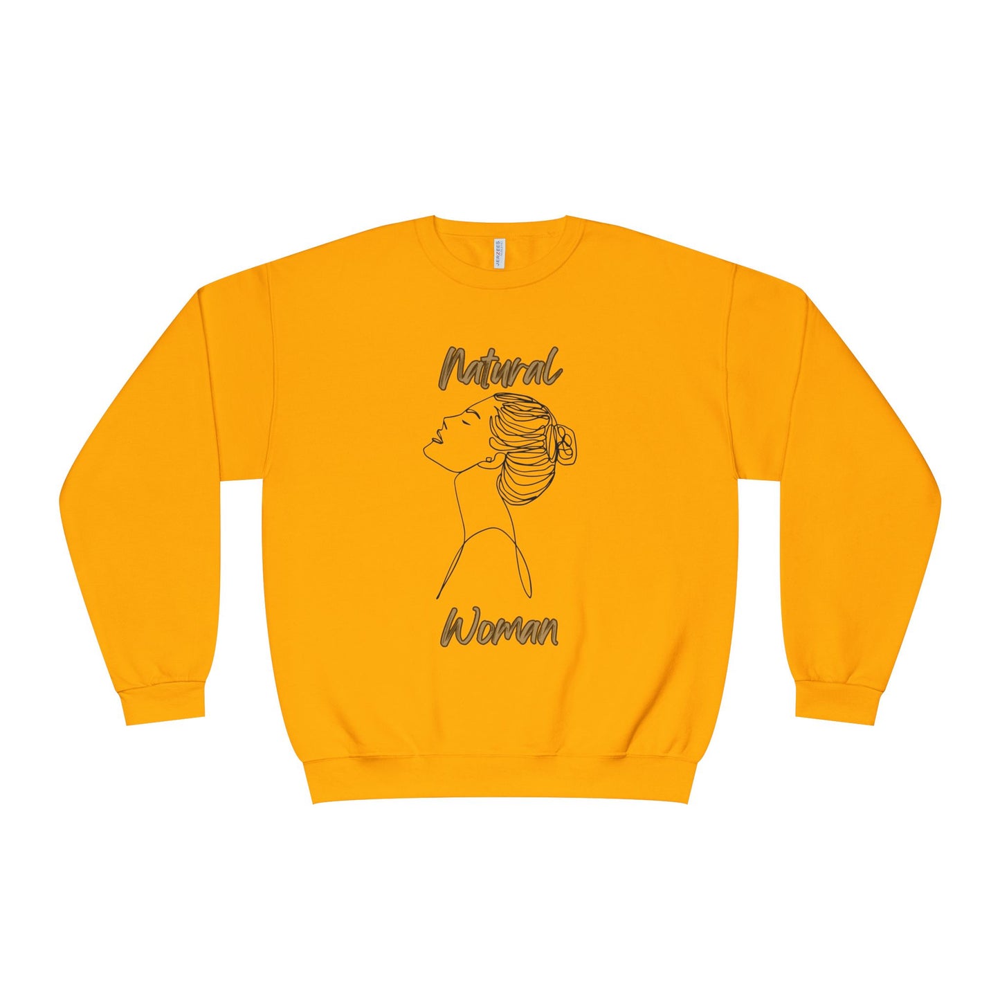 Natural Woman Wet Bun (BL) Crewneck Sweatshirt