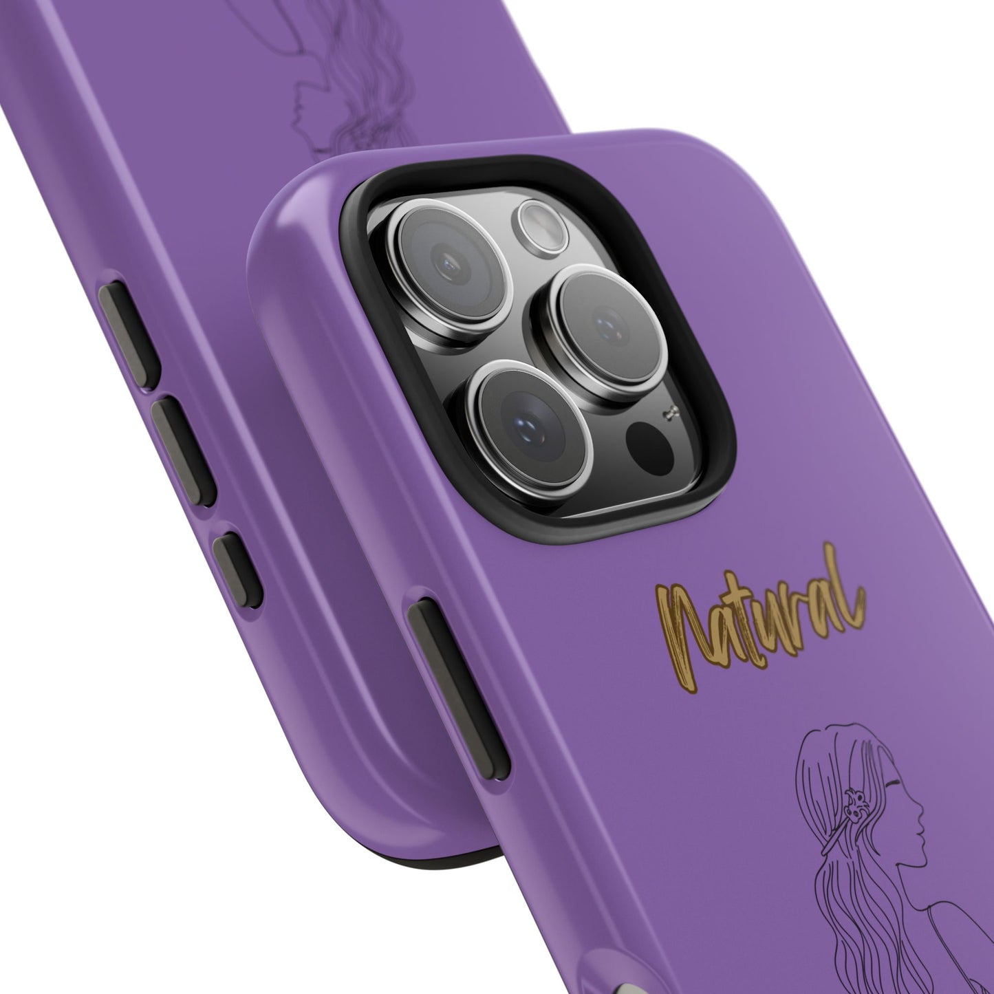 Natural Woman Young Woman (BL)Tough Phone Cases LIGHT PURPLE