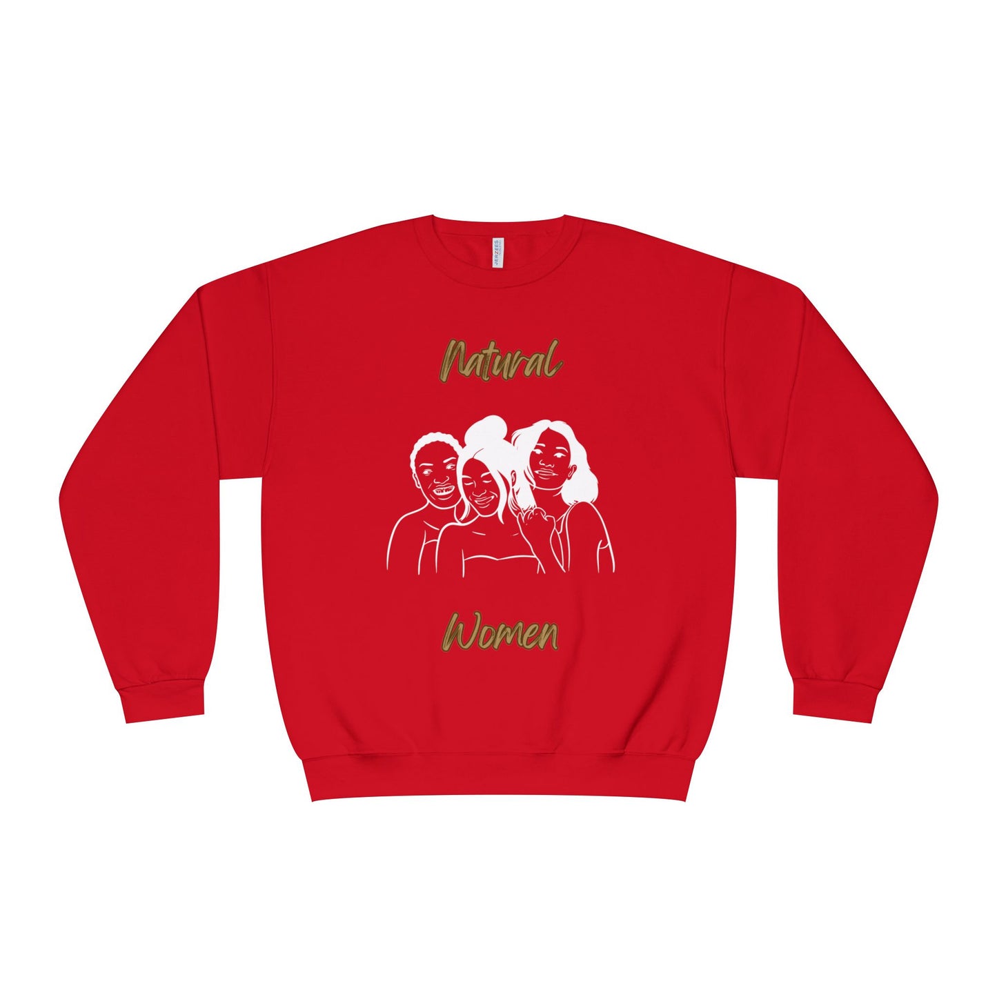 Natural Woman Laughing Friends (WL) Crewneck Sweatshirt