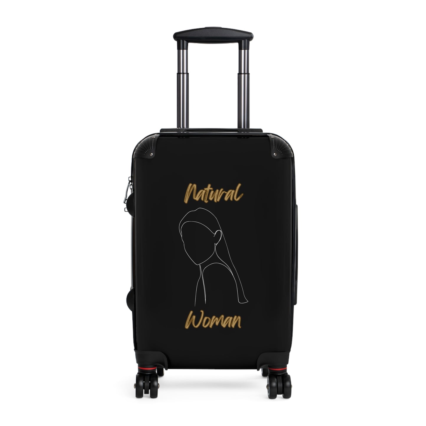 Natural Woman Tilted Look (WL) Suitcase BLACK