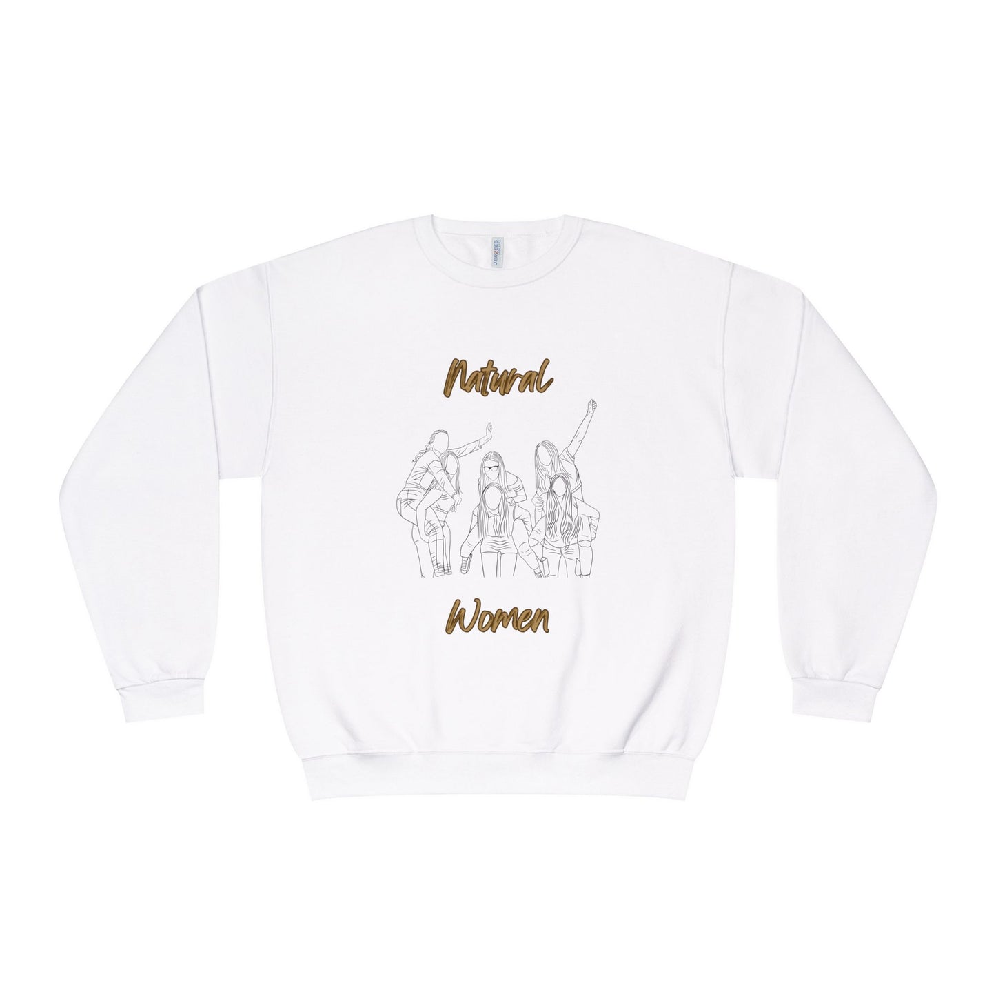 Natural Women Piggy Back (BL) Crewneck Sweatshirt