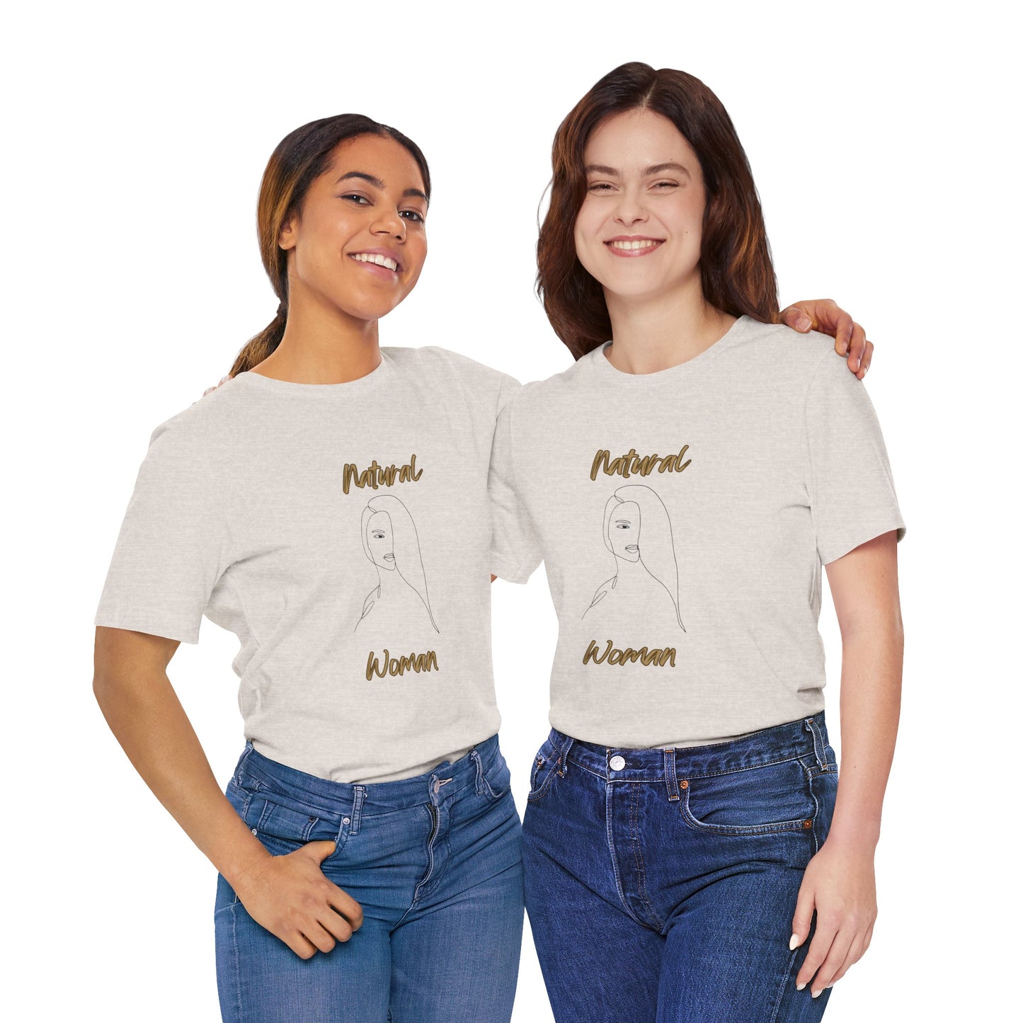 Natural Woman Covered Eye (BL) Short Sleeve T-Shirt