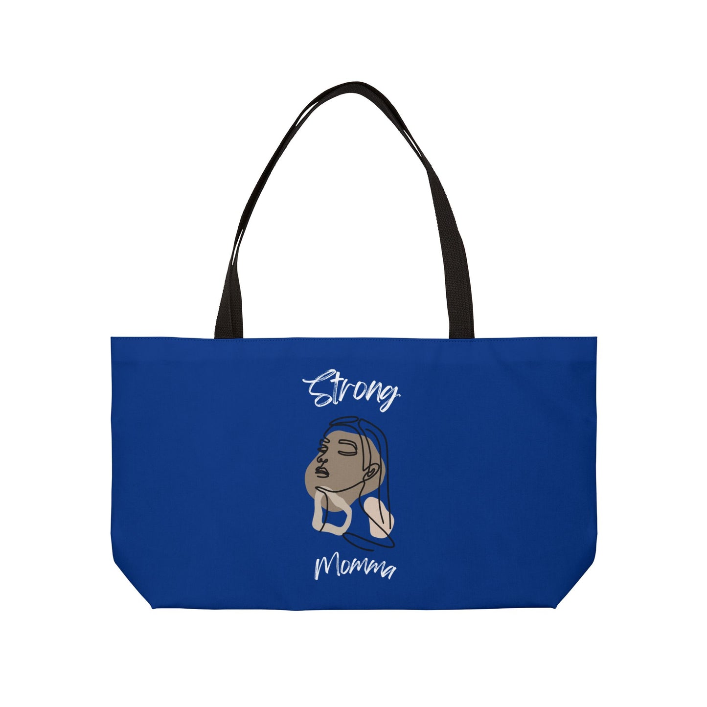 Strong Momma (WL) Weekender Tote Bag DARK BLUE