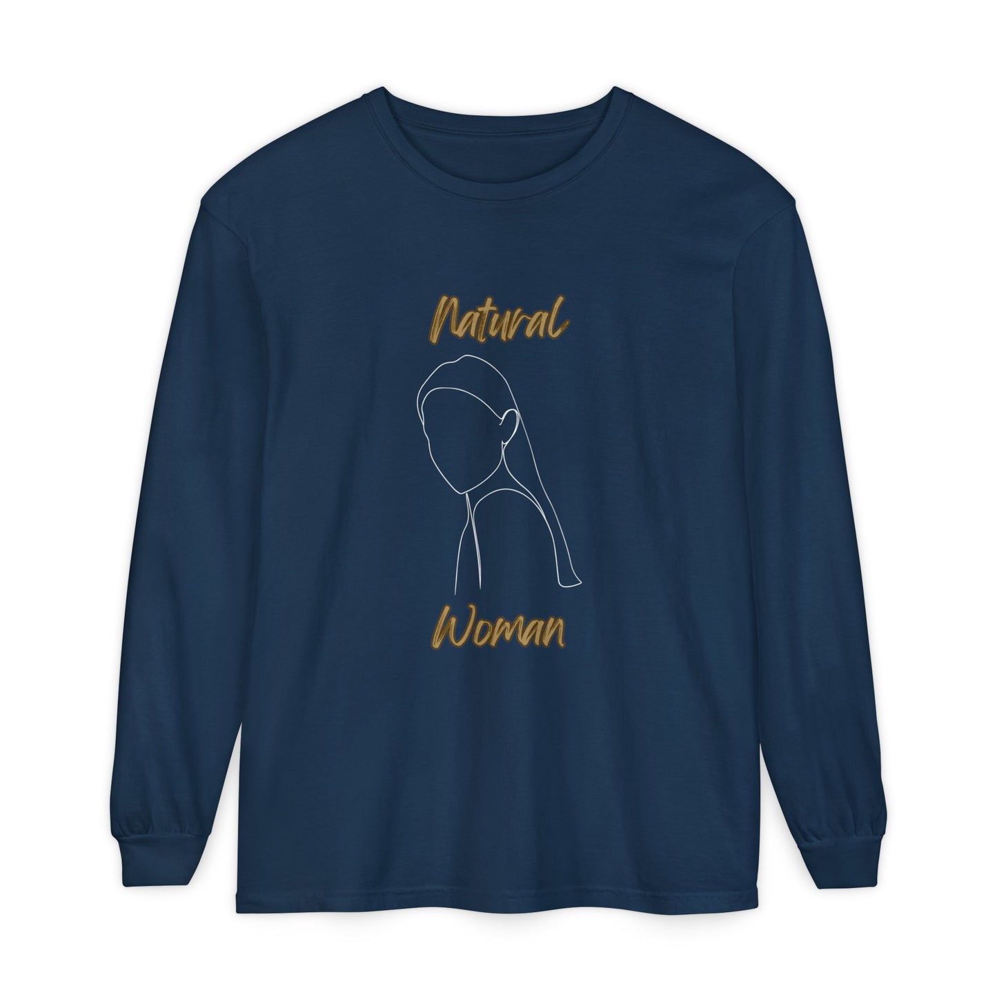 Natural Woman Tilted Look (WL) Long Sleeve T-Shirt