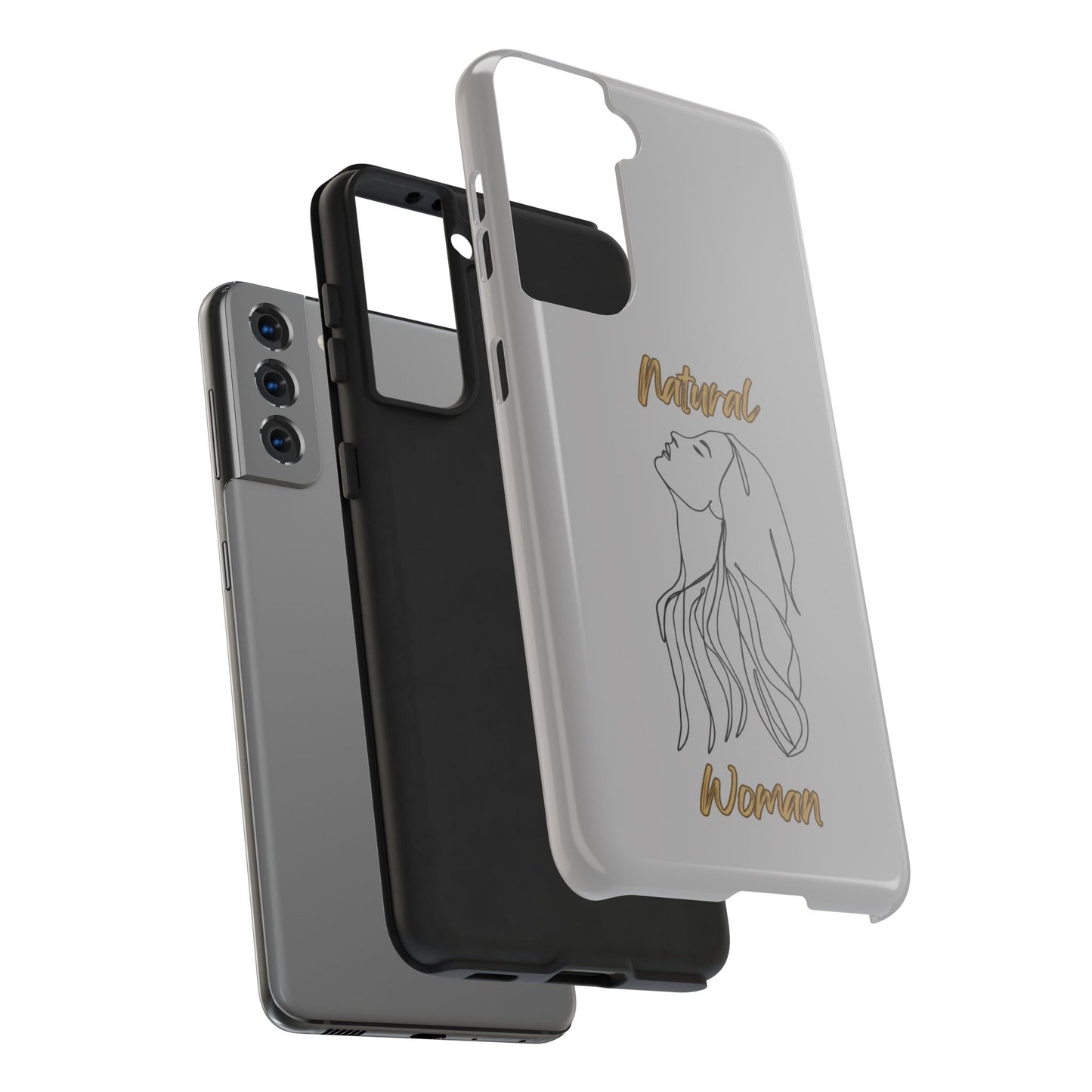 Natural Woman Appreciation (BL) Tough Phone Cases LIGHT GREY