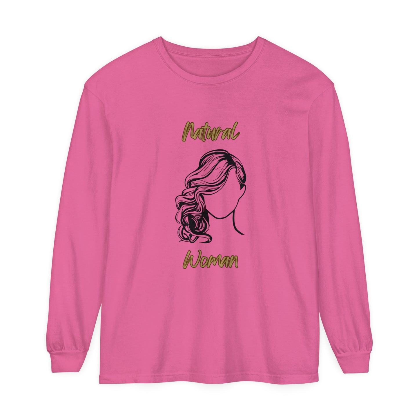 Natural Woman Long Curl (BL) Long Sleeve T-Shirt
