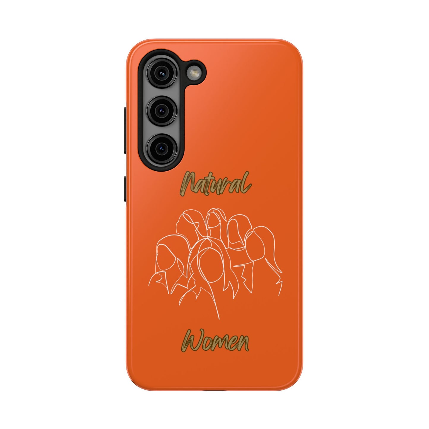 Natural Women Professionals (WL)Tough Phone Cases ORANGE