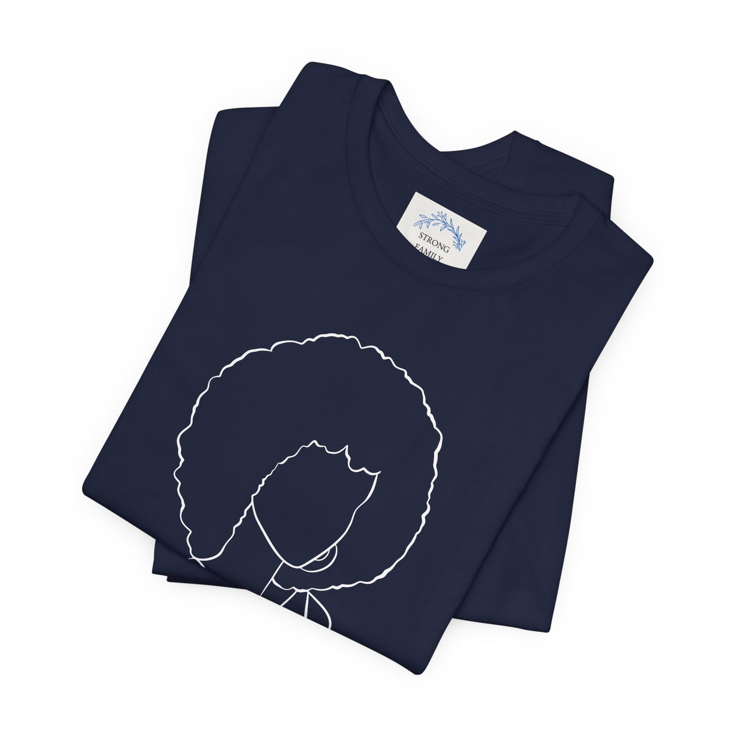 Natural Woman Afro (WL) Short Sleeve T-Shirt