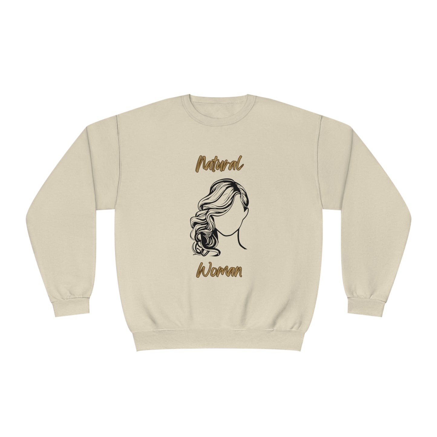 Natural Woman Long Curl (BL) Crewneck Sweatshirt