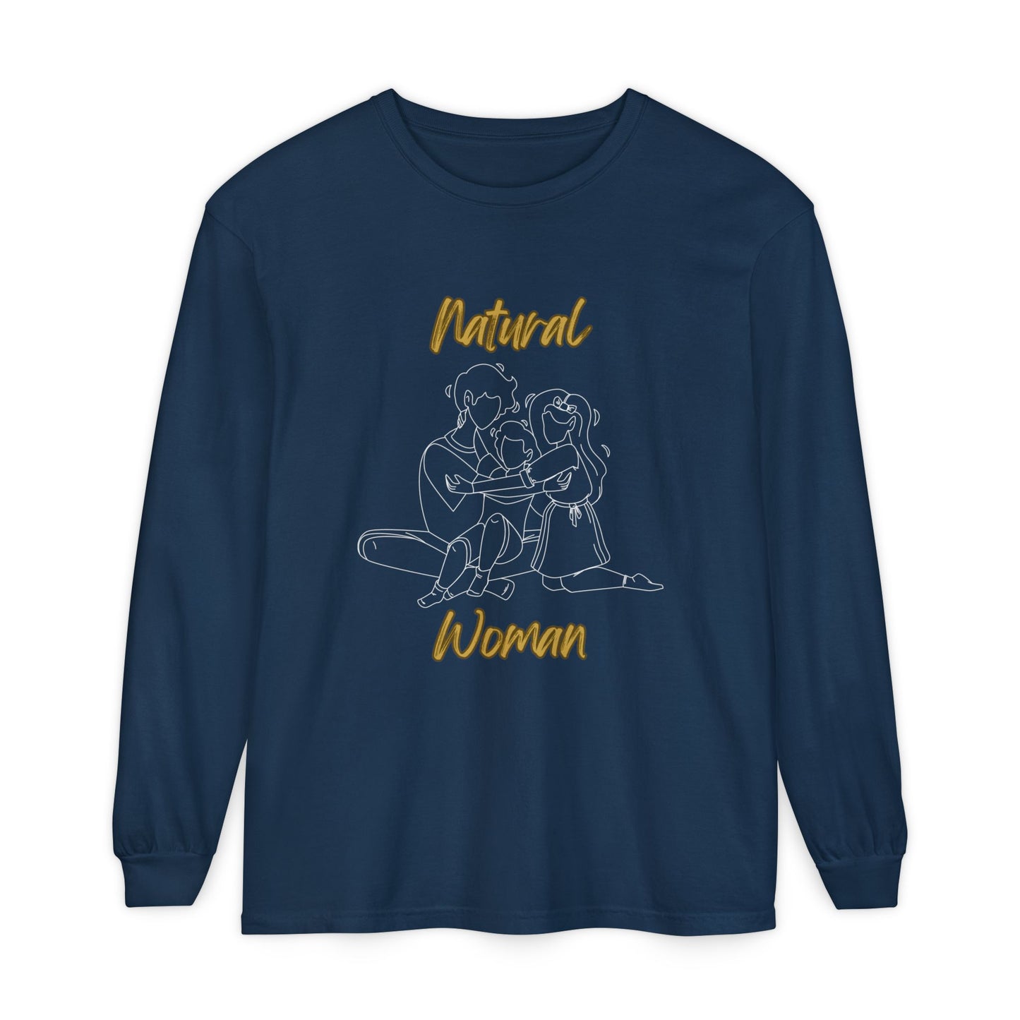 Natural Woman Bear Hugs (WL) Long Sleeve T-Shirt