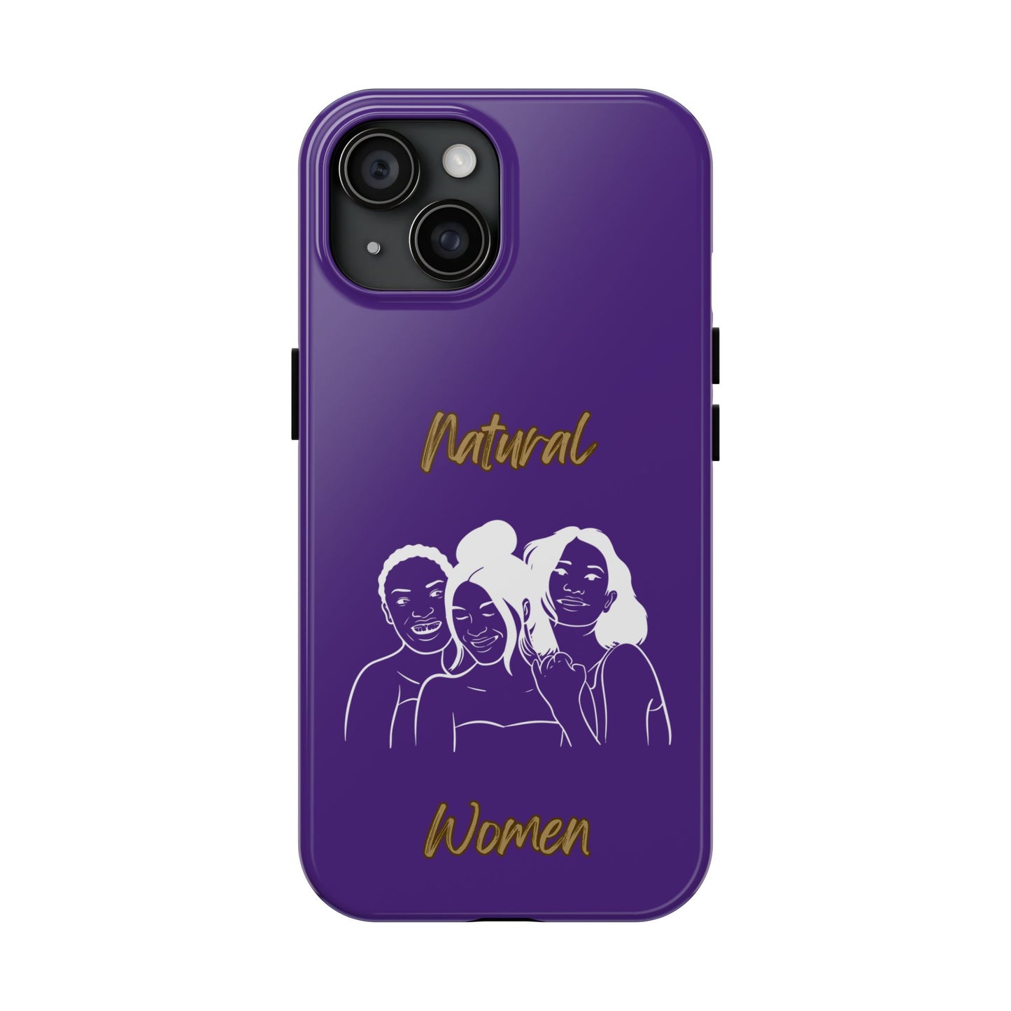 Natural Women Laughing Friends (WL)Tough Phone Cases PURPLE