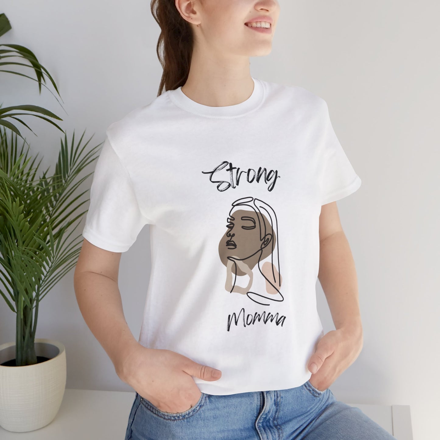 Strong Momma (BL) Short Sleeve T-Shirt EXPRESS DELIVERY ON SELECT COLORS
