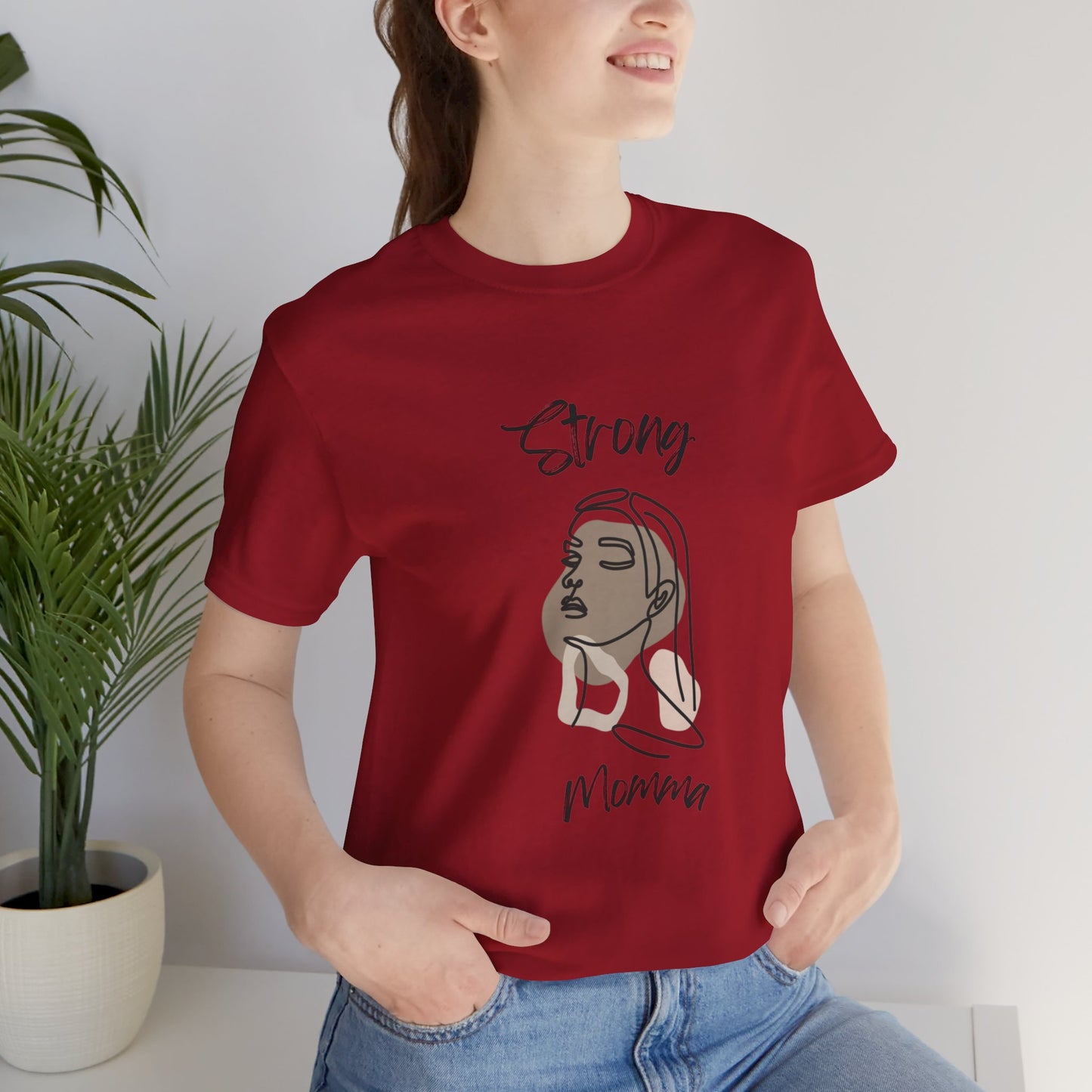 Strong Momma (BL) Short Sleeve T-Shirt EXPRESS DELIVERY ON SELECT COLORS