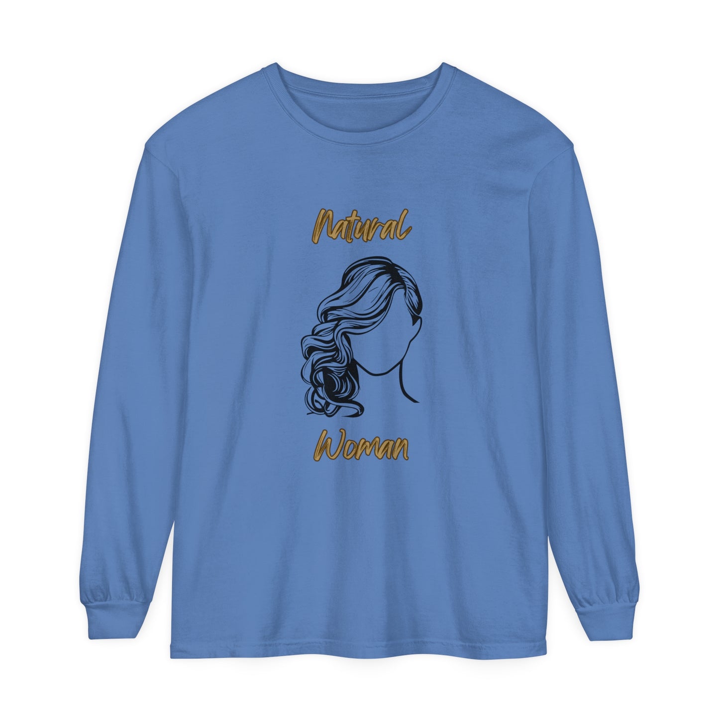 Natural Woman Long Curl (BL) Long Sleeve T-Shirt