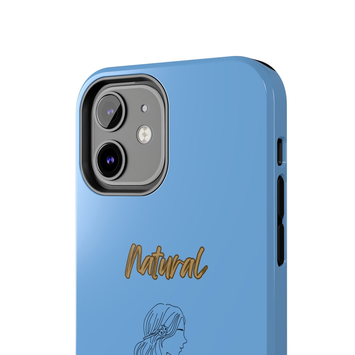 Natural Woman Young Woman (BL)Tough Phone Cases LIGHT BLUE
