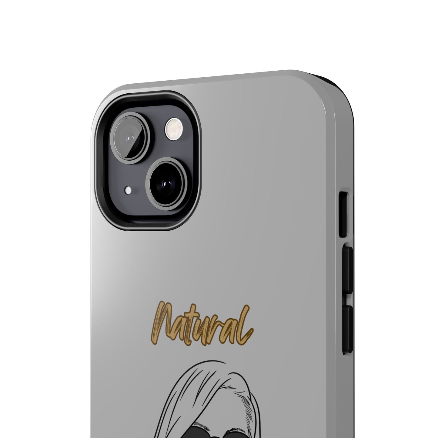Natural Woman Shades (BL)Tough Phone Cases LIGHT GREY