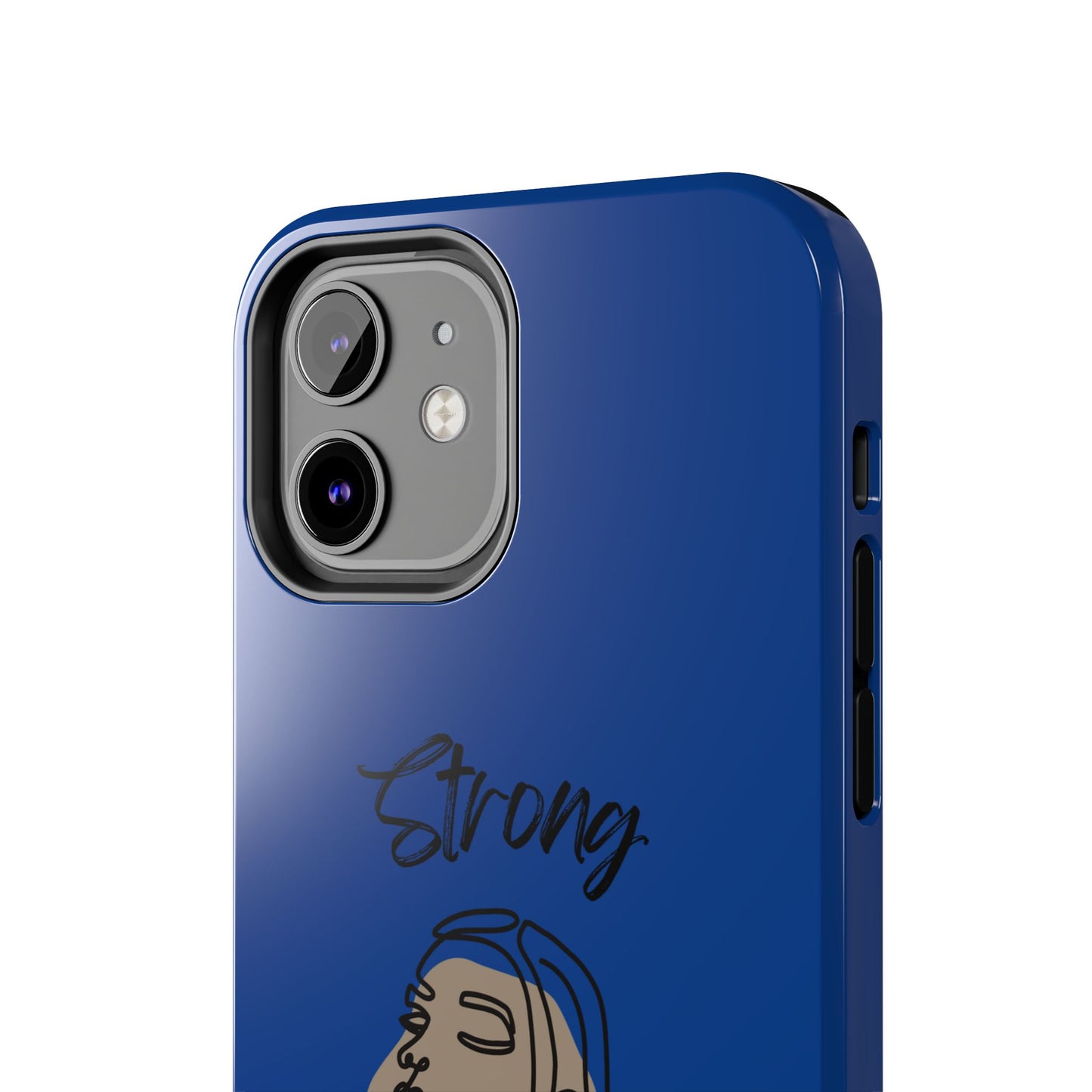STRONG MOMMA Samsung Galaxy Tough Phone Cases (BL) Dark Blue