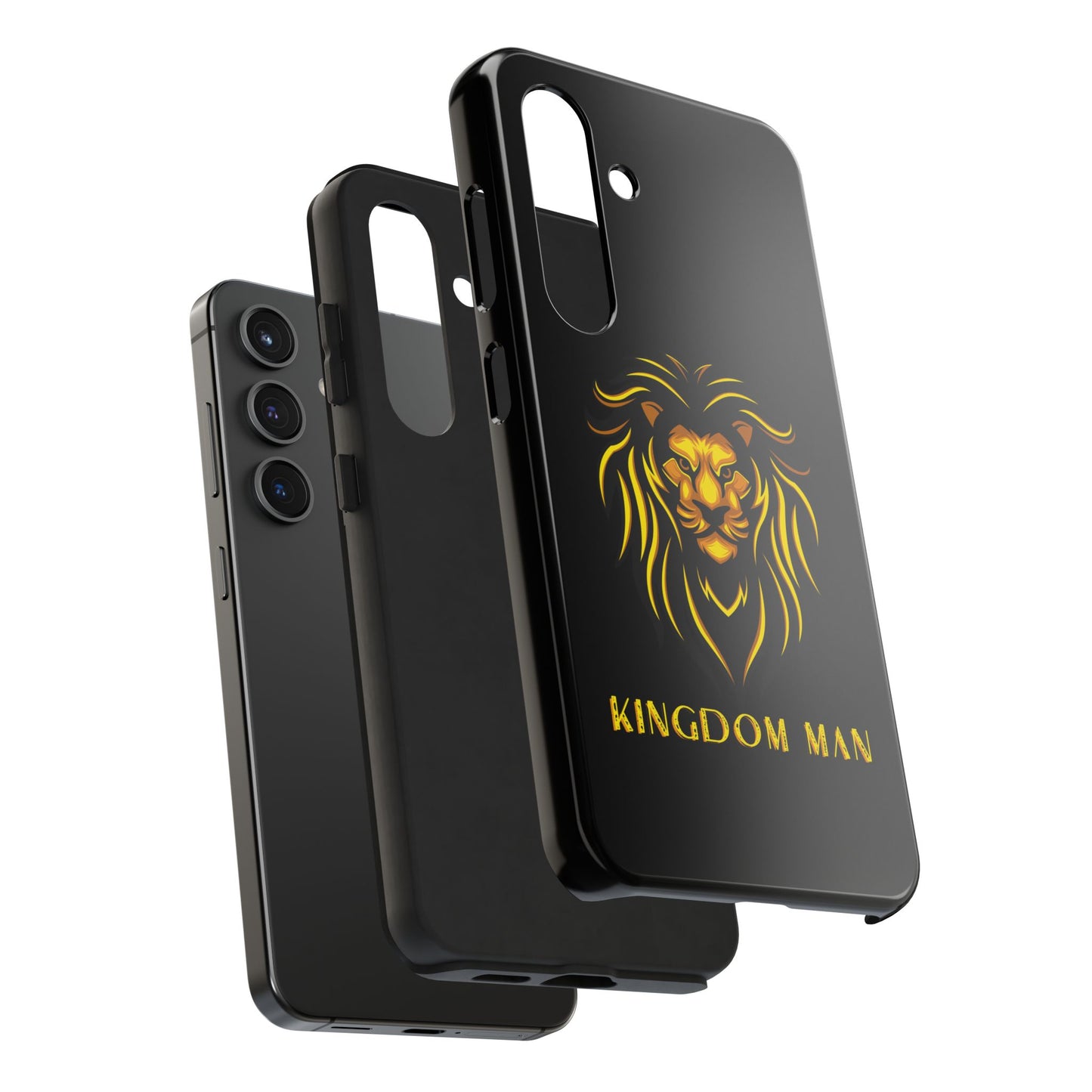 KIngdom Man (Gold Label) Tough Phone Cases BLACK